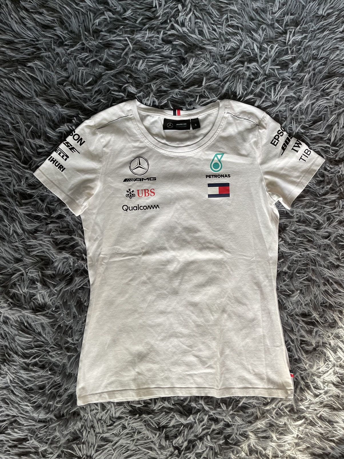 Mercedes-Benz × Tommy Hilfiger Petronas Mercedes Benz AMG x Tommy Hilfiger racing t-shirt Size S / US 4 / IT 40 - 1 Thumbnail