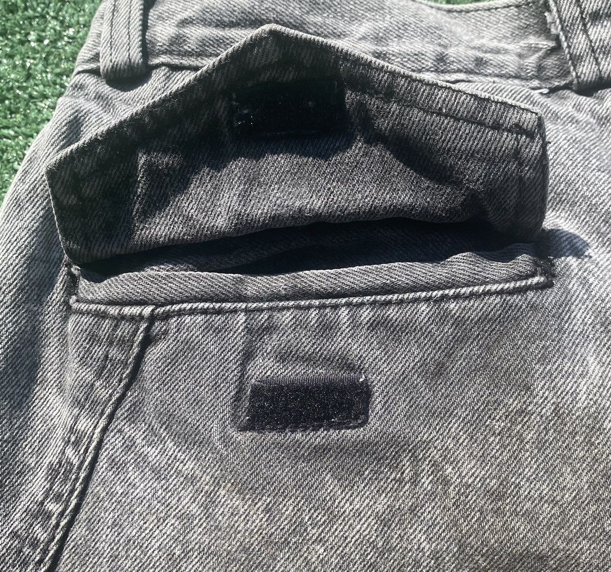 Lee Vintage 80's Lee Acid Wash High Waisted Distressed Jeans Size 27" / US 4 / IT 40 - 10 Thumbnail