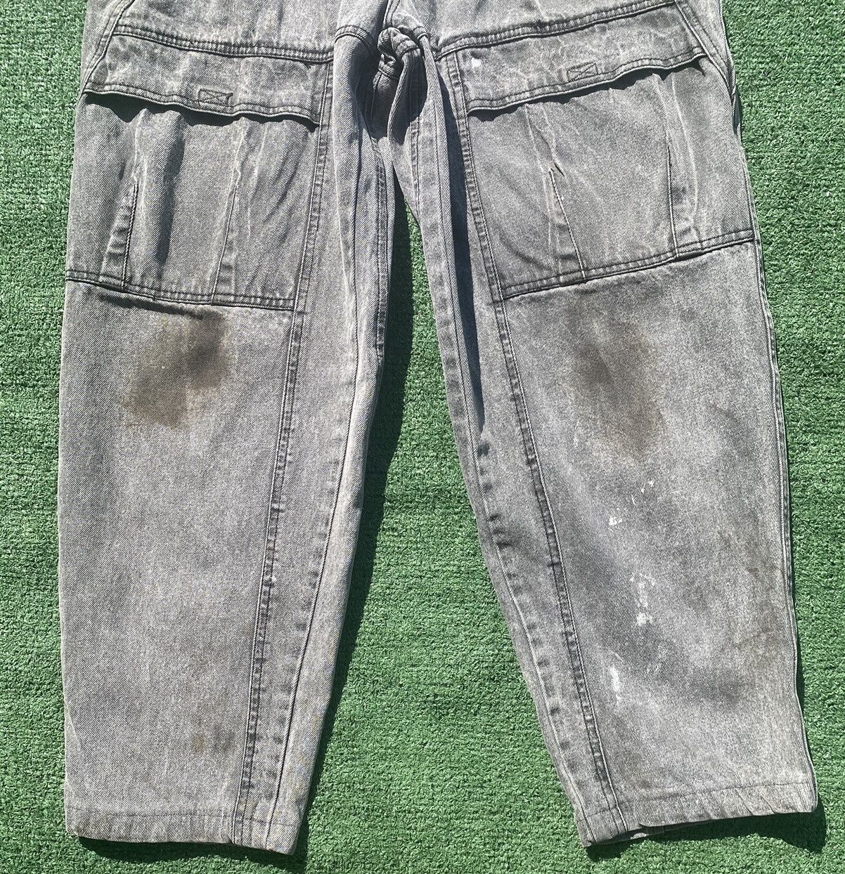 Lee Vintage 80's Lee Acid Wash High Waisted Distressed Jeans Size 27" / US 4 / IT 40 - 3 Thumbnail