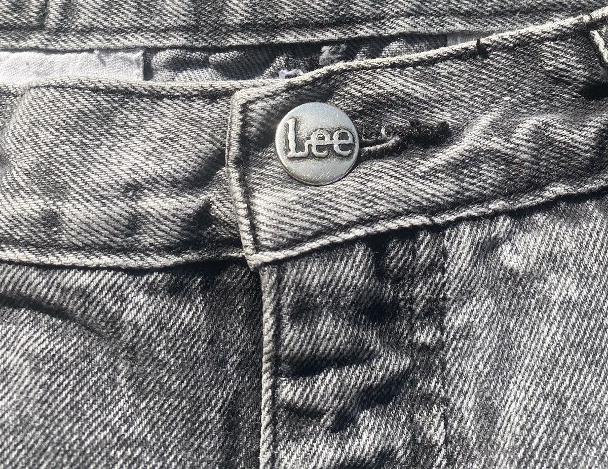 Lee Vintage 80's Lee Acid Wash High Waisted Distressed Jeans Size 27" / US 4 / IT 40 - 5 Thumbnail