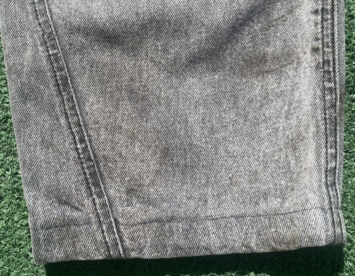 Lee Vintage 80's Lee Acid Wash High Waisted Distressed Jeans Size 27" / US 4 / IT 40 - 11 Thumbnail