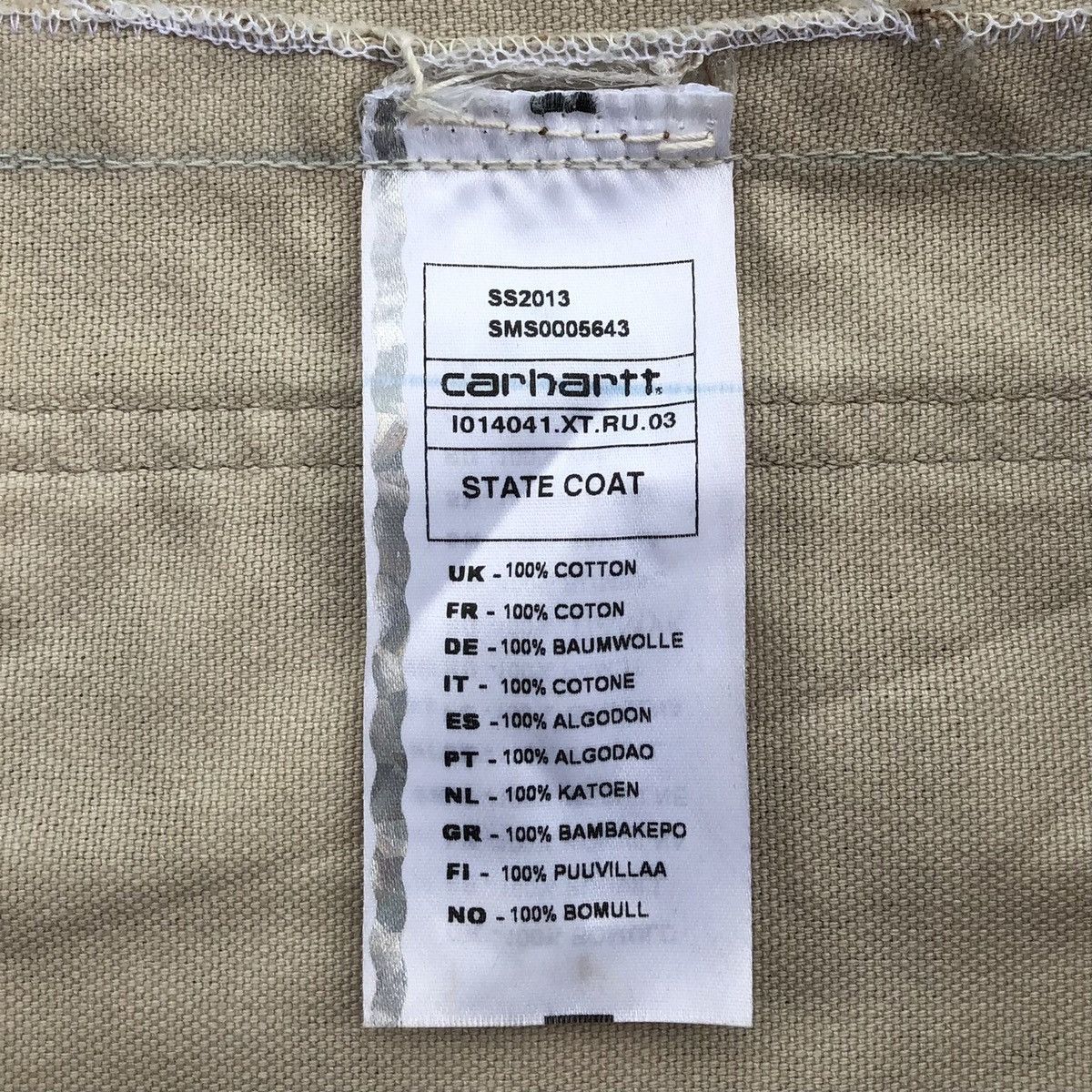 Carhartt Carhartt State Coat Camo Terra Rigid Dearborn Canves Jacket Size US M / EU 48-50 / 2 - 17 Thumbnail