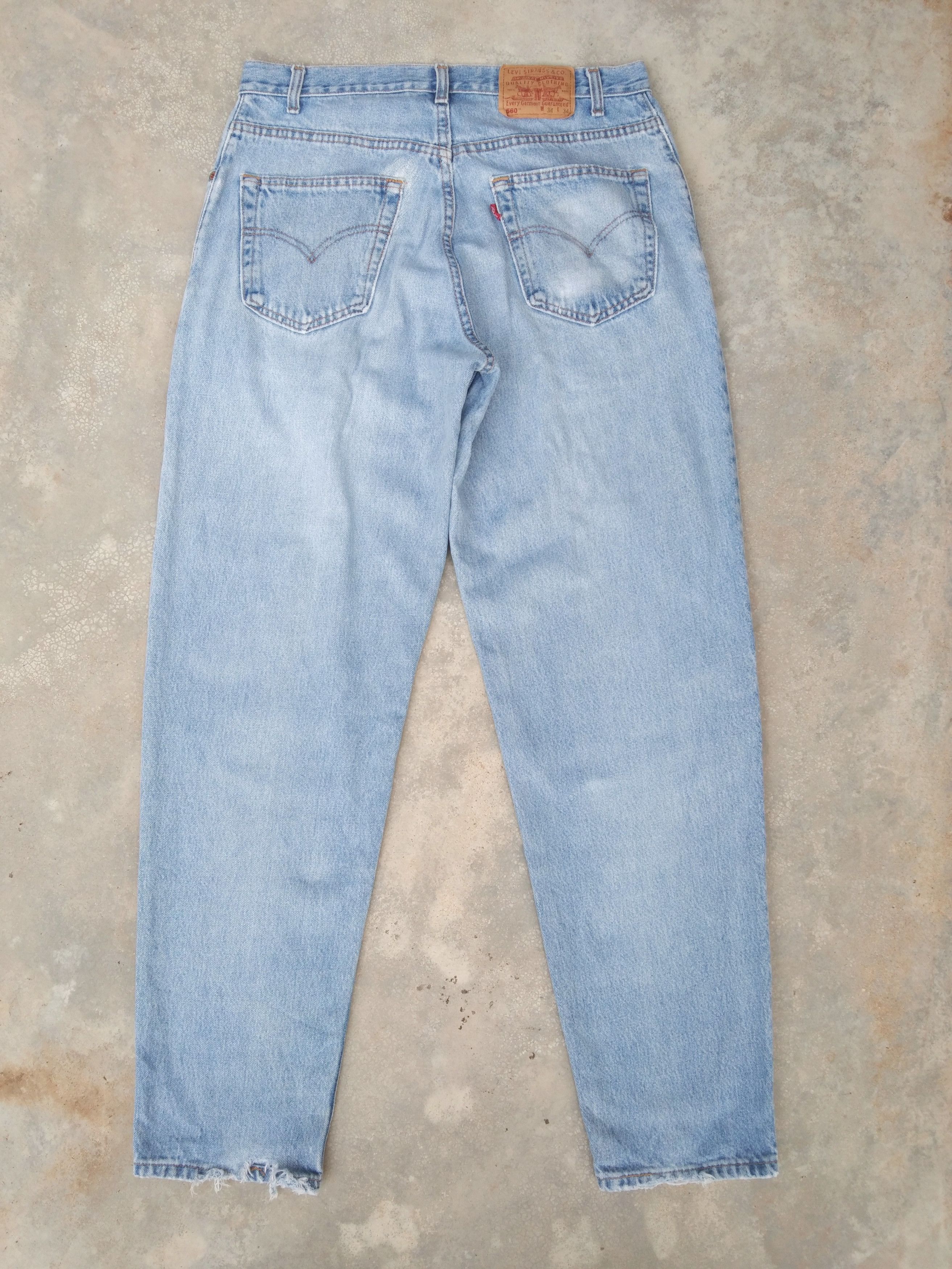 Vintage Levis 2024 Jeans 90s 501 Made in USA Distressed Button Fly Light Wash 34x34