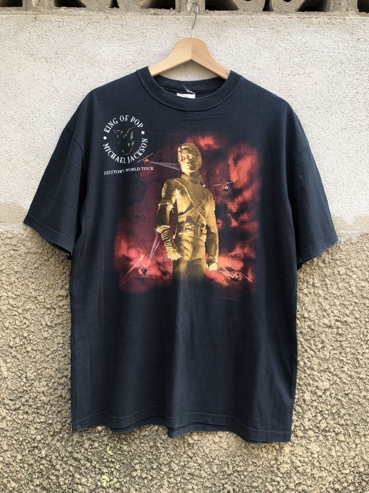 Michael jackson history tour t shirt best sale