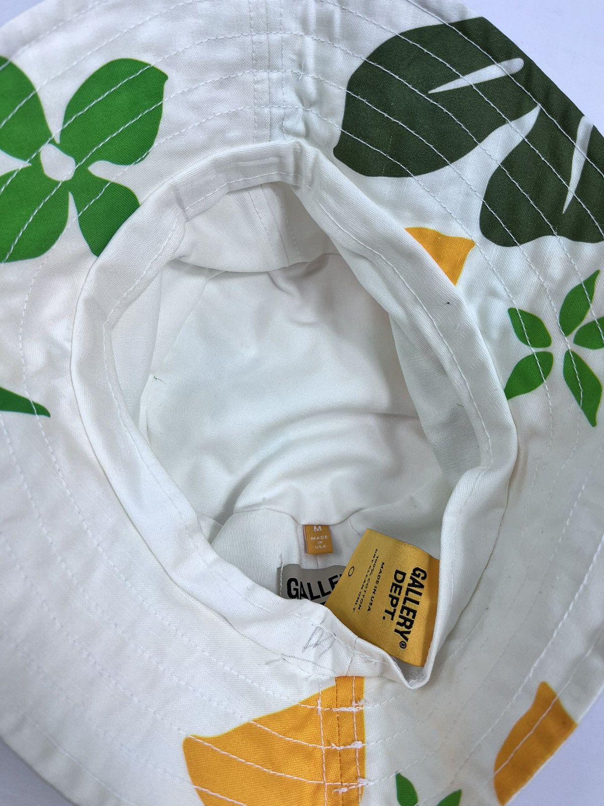 Gallery Dept. Print Cotton French logo bucket hat Size ONE SIZE - 4 Thumbnail