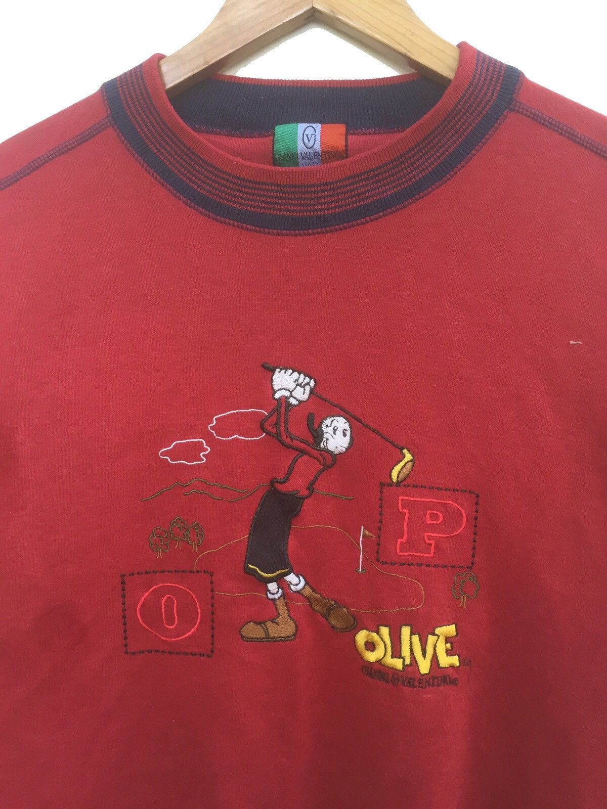 Cartoon Network × Valentino × Vintage RARE GIANNI VALENTINO x OLIVE MRS POPEYE CARTOON Size US M / EU 48-50 / 2 - 2 Thumbnail