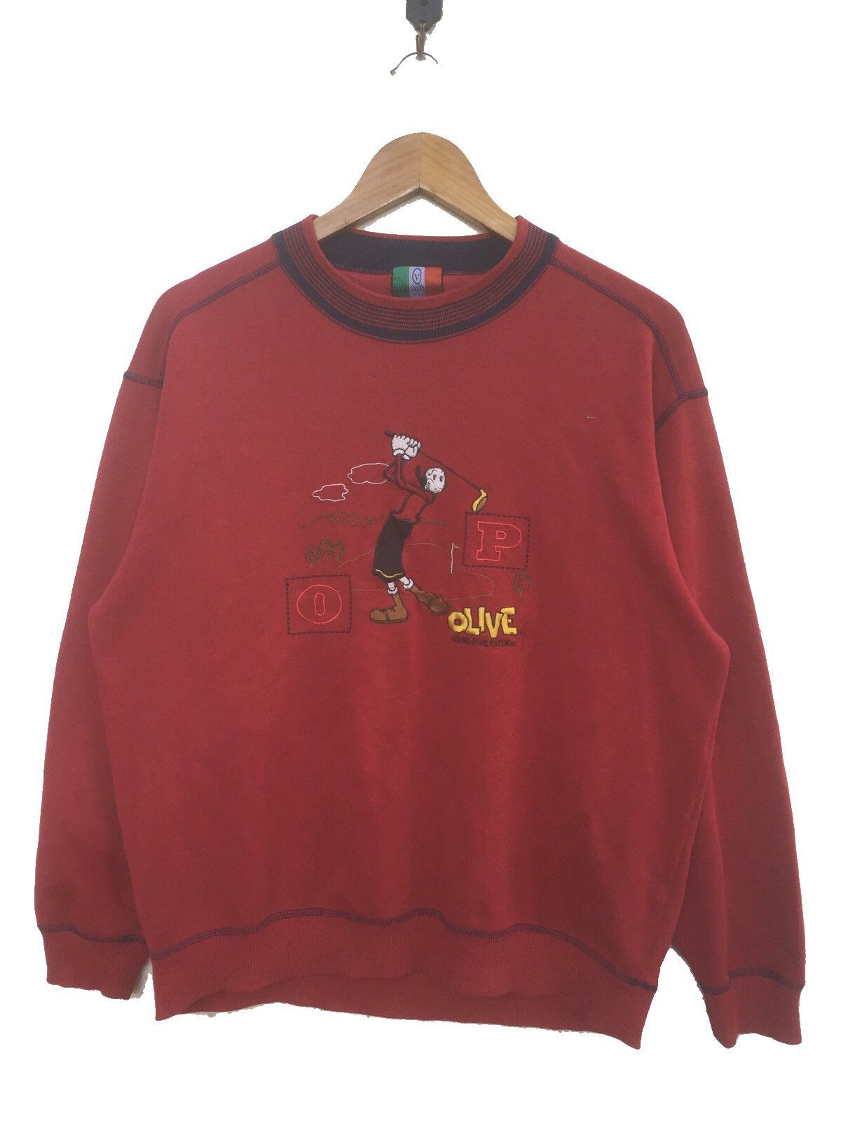 Cartoon Network × Valentino × Vintage RARE GIANNI VALENTINO x OLIVE MRS POPEYE CARTOON Size US M / EU 48-50 / 2 - 1 Thumbnail