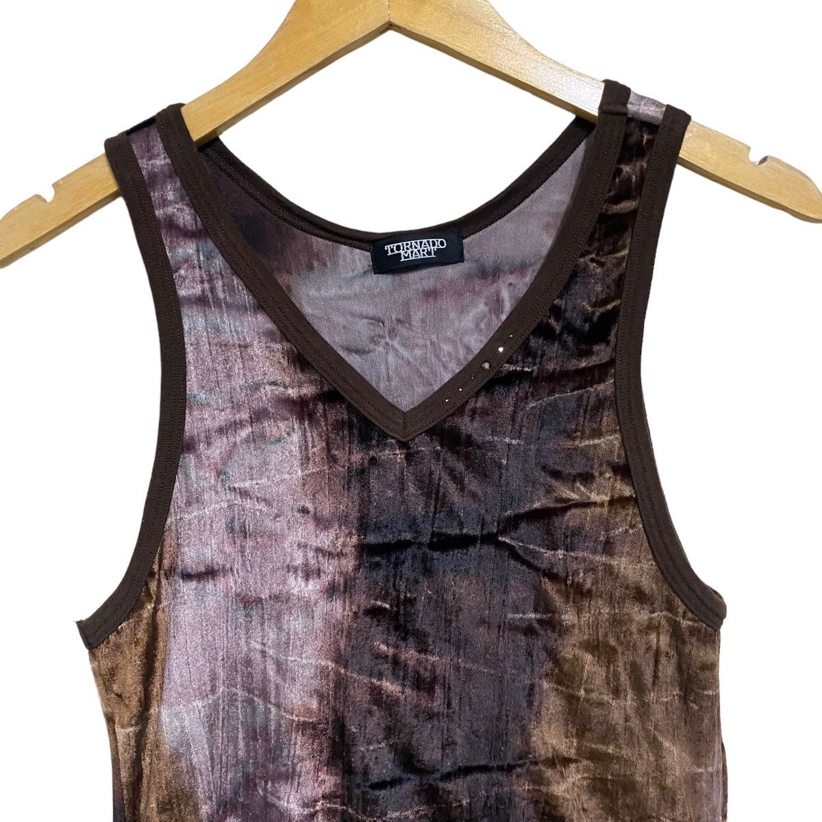 Tornado Mart Tornado Mart Tank Top Velvet Size M / US 6-8 / IT 42-44 - 3 Thumbnail