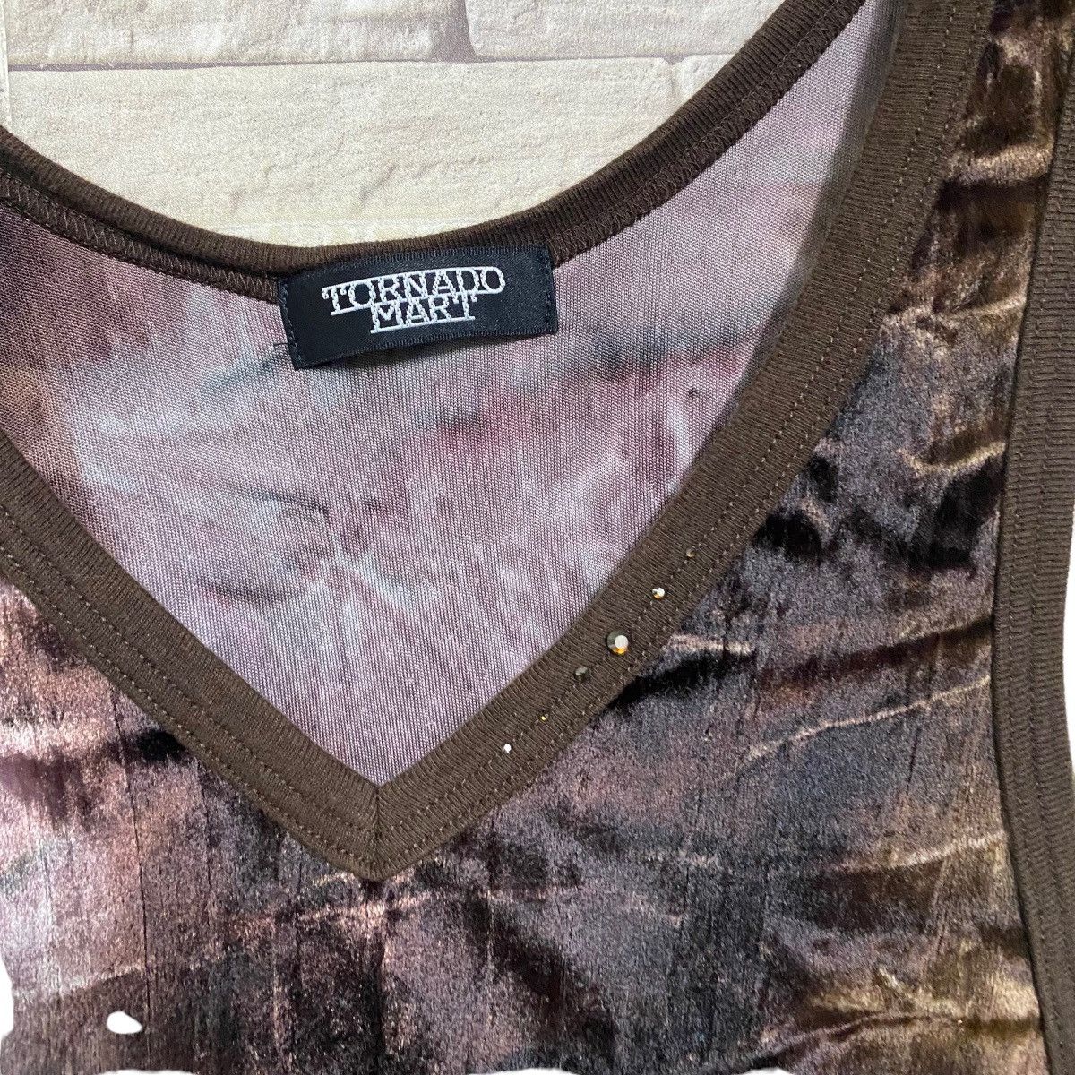 Tornado Mart Tornado Mart Tank Top Velvet Size M / US 6-8 / IT 42-44 - 7 Thumbnail