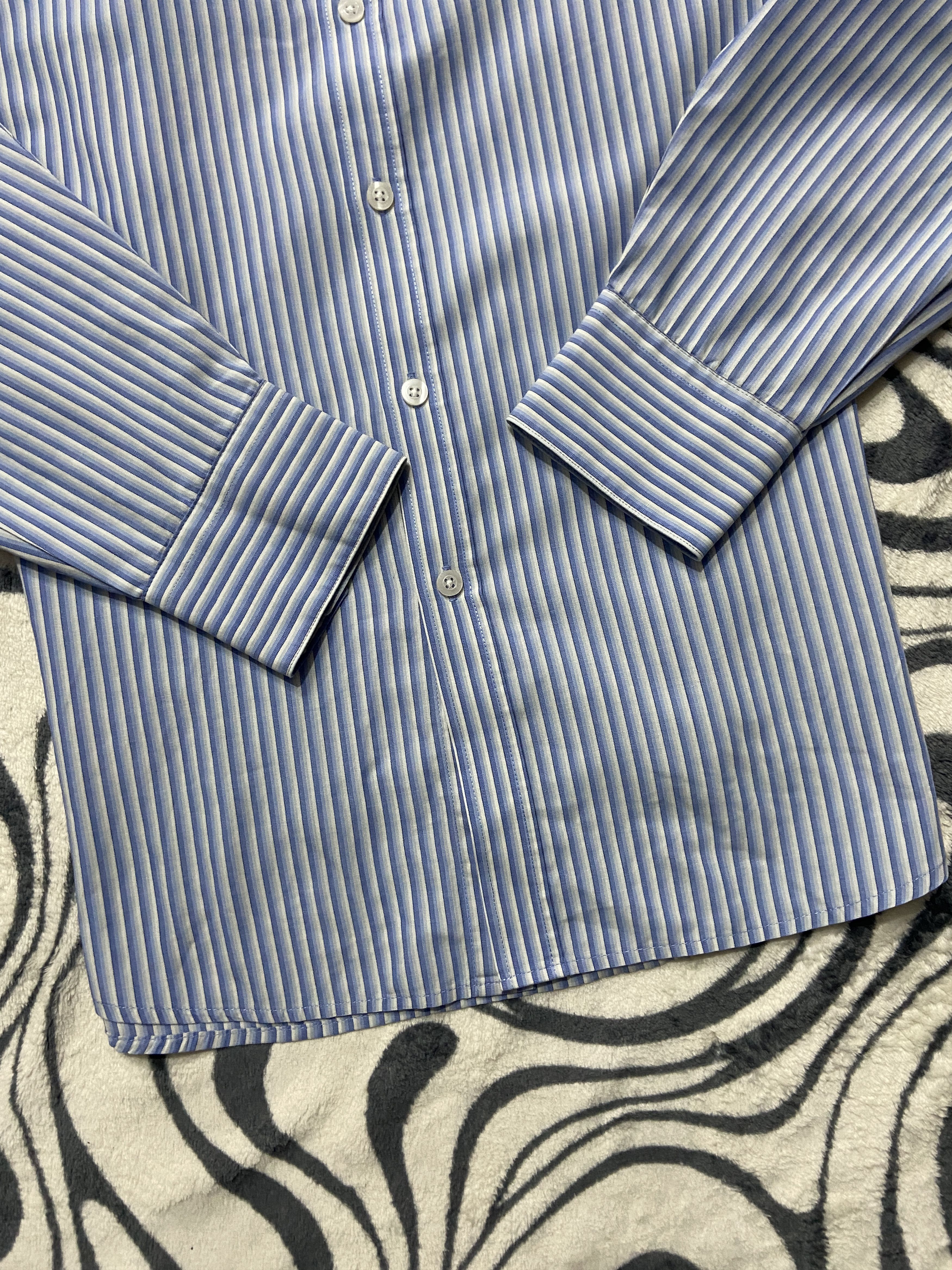 Yves Saint Laurent Yves Saint Laurent YSL Men's Long Sleeve Shirt Size US L / EU 52-54 / 3 - 3 Thumbnail