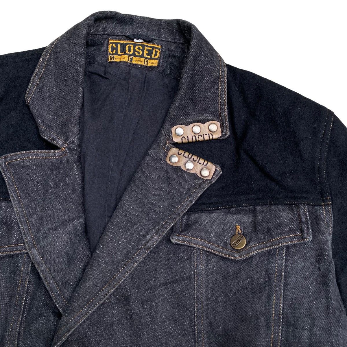 Marithe + Francois Girbaud Closed by Marithe Francois Girbaud Motorcycle Jacket Size M / US 6-8 / IT 42-44 - 3 Thumbnail