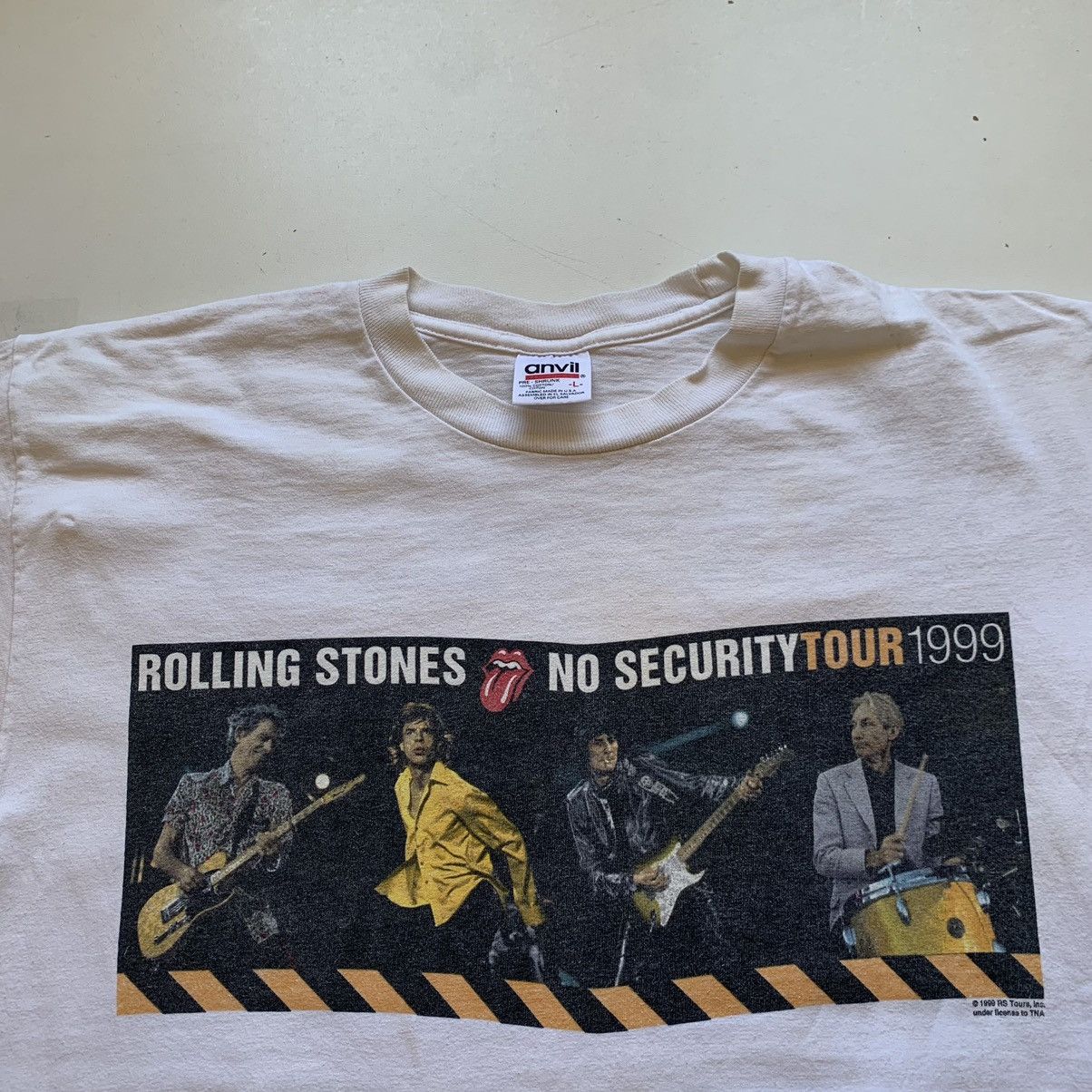 The Rolling Stones Vintage 90s The Rolling Stones x Tommy Hilfiger T Shirt Rare Size US L / EU 52-54 / 3 - 2 Thumbnail