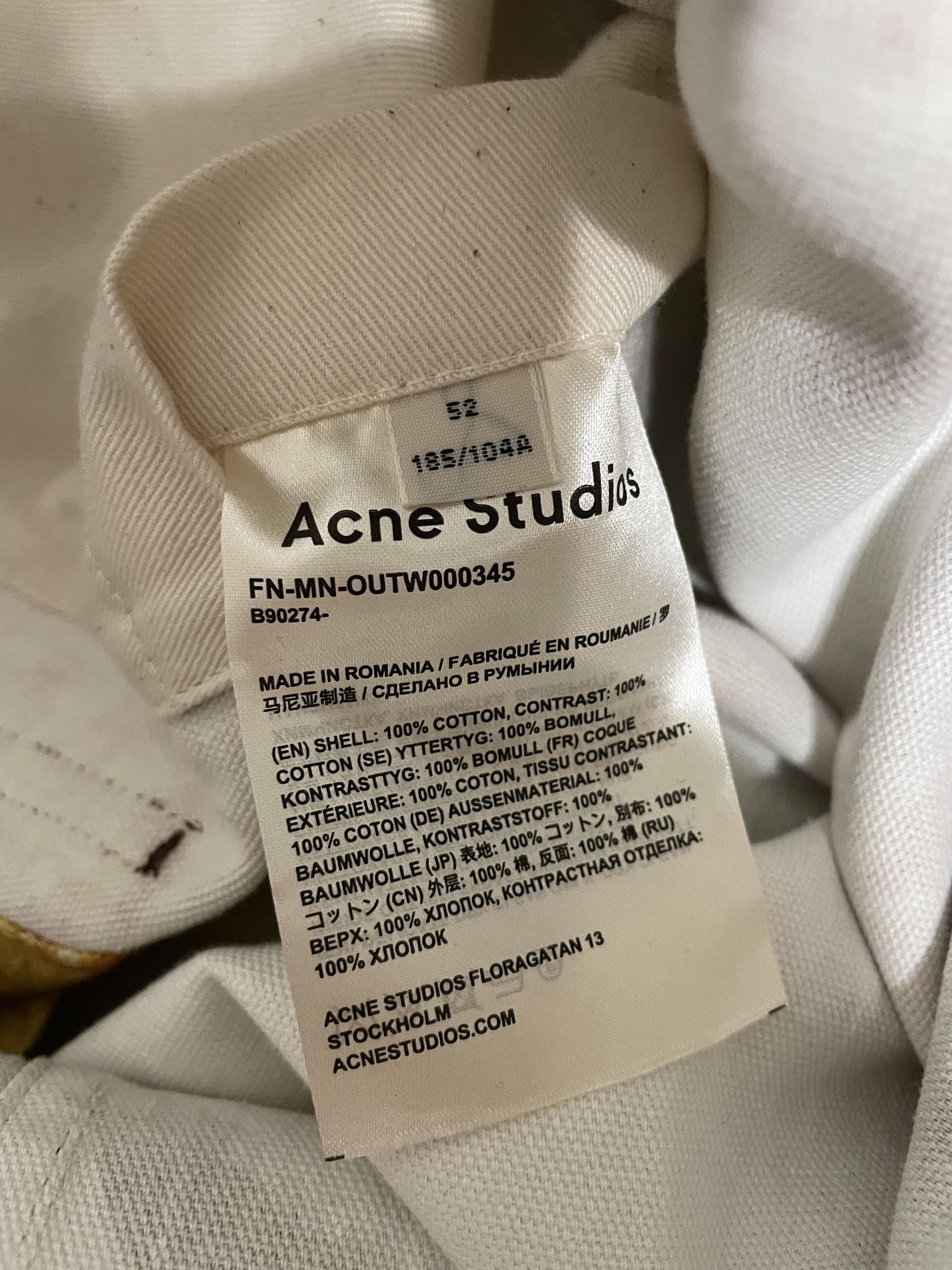 Acne Studios Horse-Print Cotton Shirt Jacket | Grailed