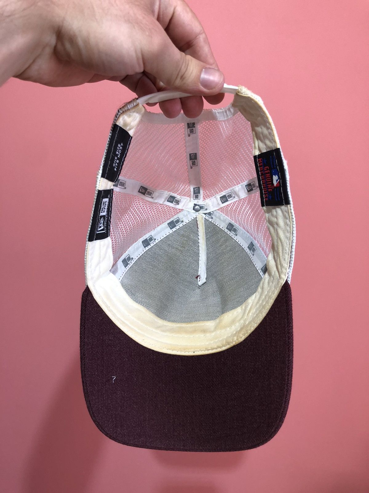 New Era La Los Angeles vintage tracker new era cap cherry Size ONE SIZE - 5 Thumbnail