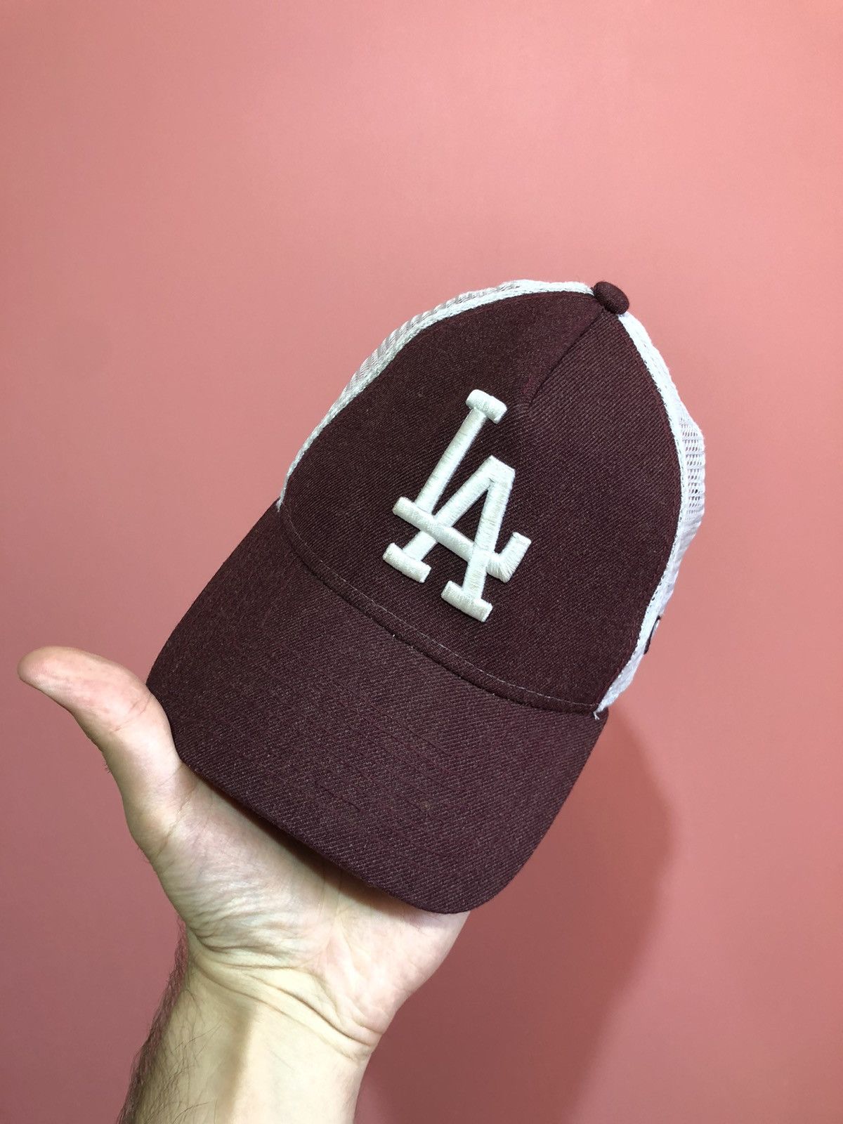 New Era La Los Angeles vintage tracker new era cap cherry Size ONE SIZE - 3 Thumbnail