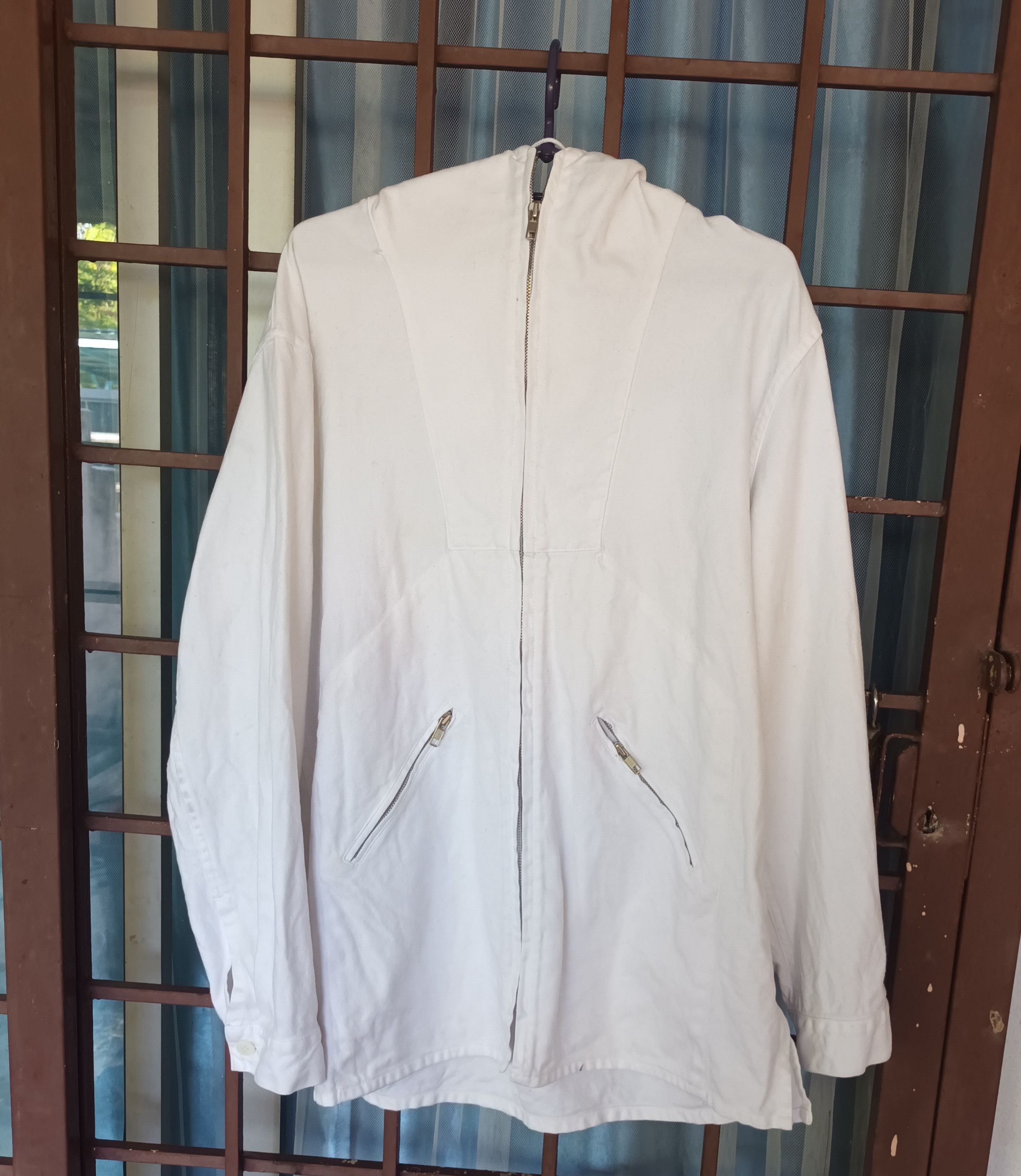 agnes b. 🔥 AGNES B. MADE IN FRANCE HOODIE ZIPPER JACKET 🔥 Size US L / EU 52-54 / 3 - 1 Thumbnail