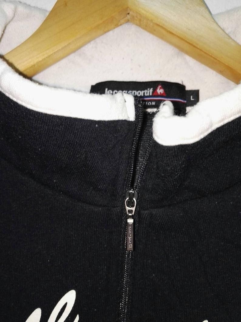 Le Coq Sportif Rare Le Coq Sportif sweatshirt Small Logo embroidered Size US L / EU 52-54 / 3 - 6 Thumbnail