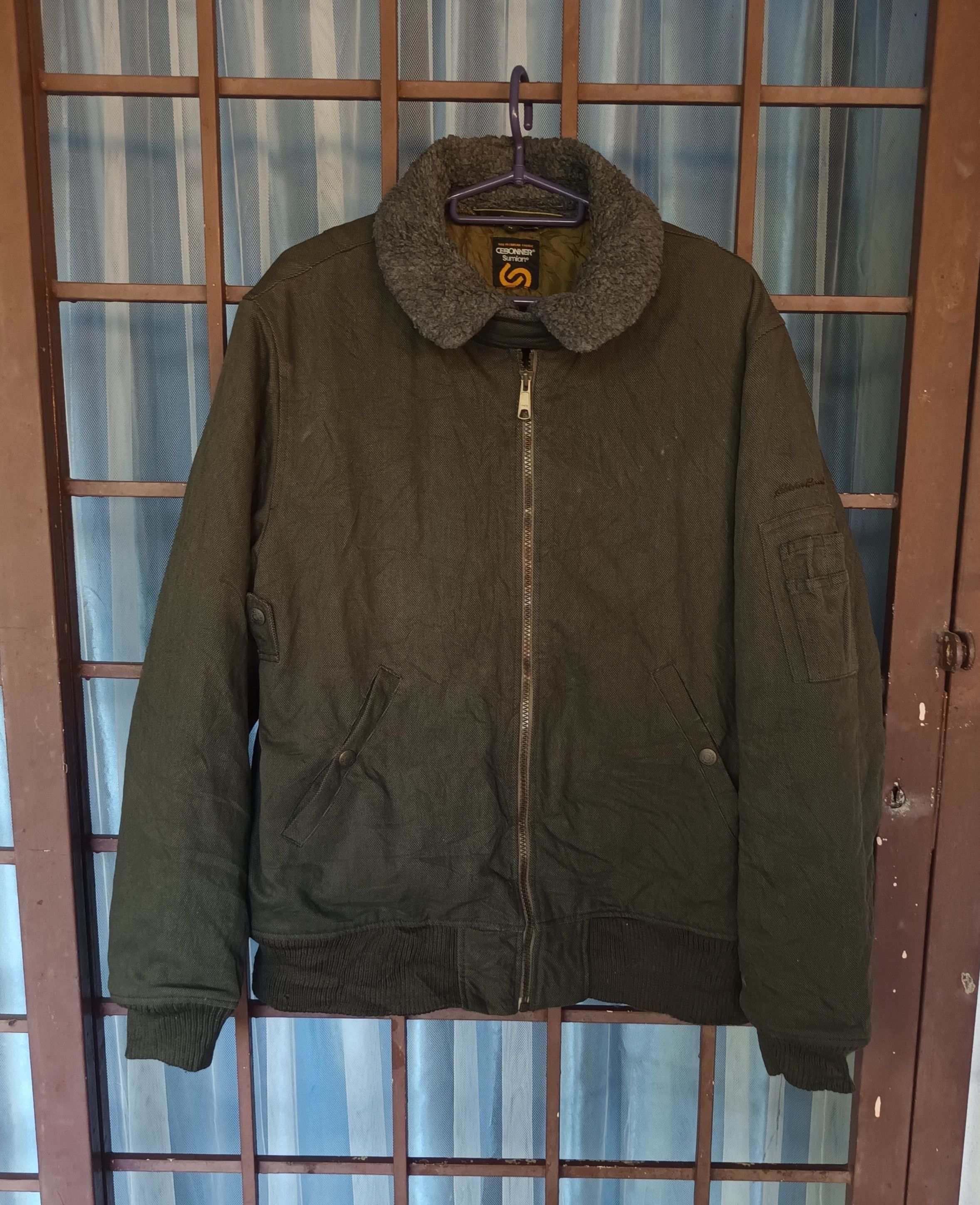 🔥 EDDIE BAUER X CEBONNER SUMLON ZIPPER JACKET 🔥