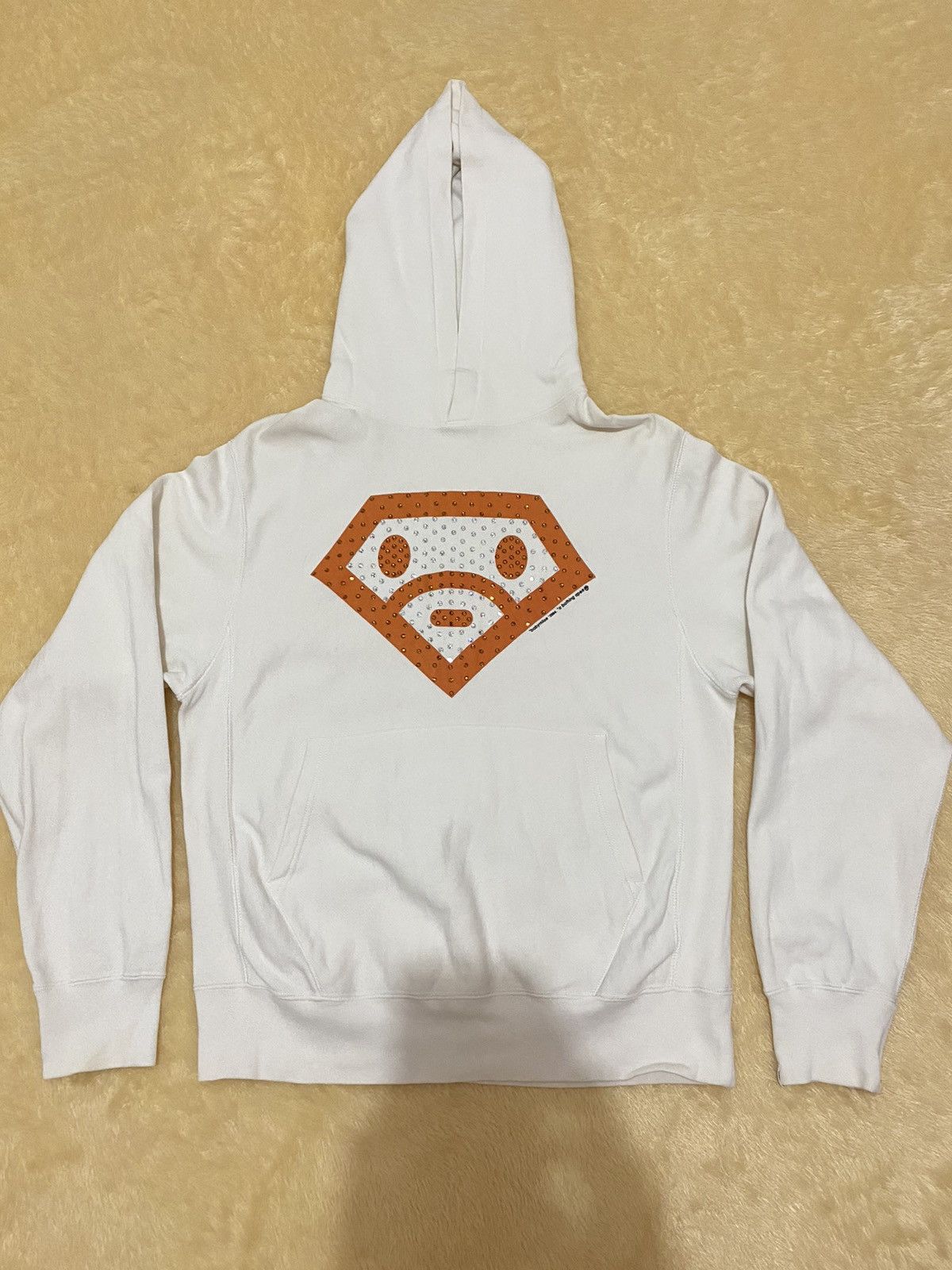 Bape Baby Milo Swarovski Pullover Hoodie (2004) Size US XS / EU 42 / 0 - 1 Thumbnail