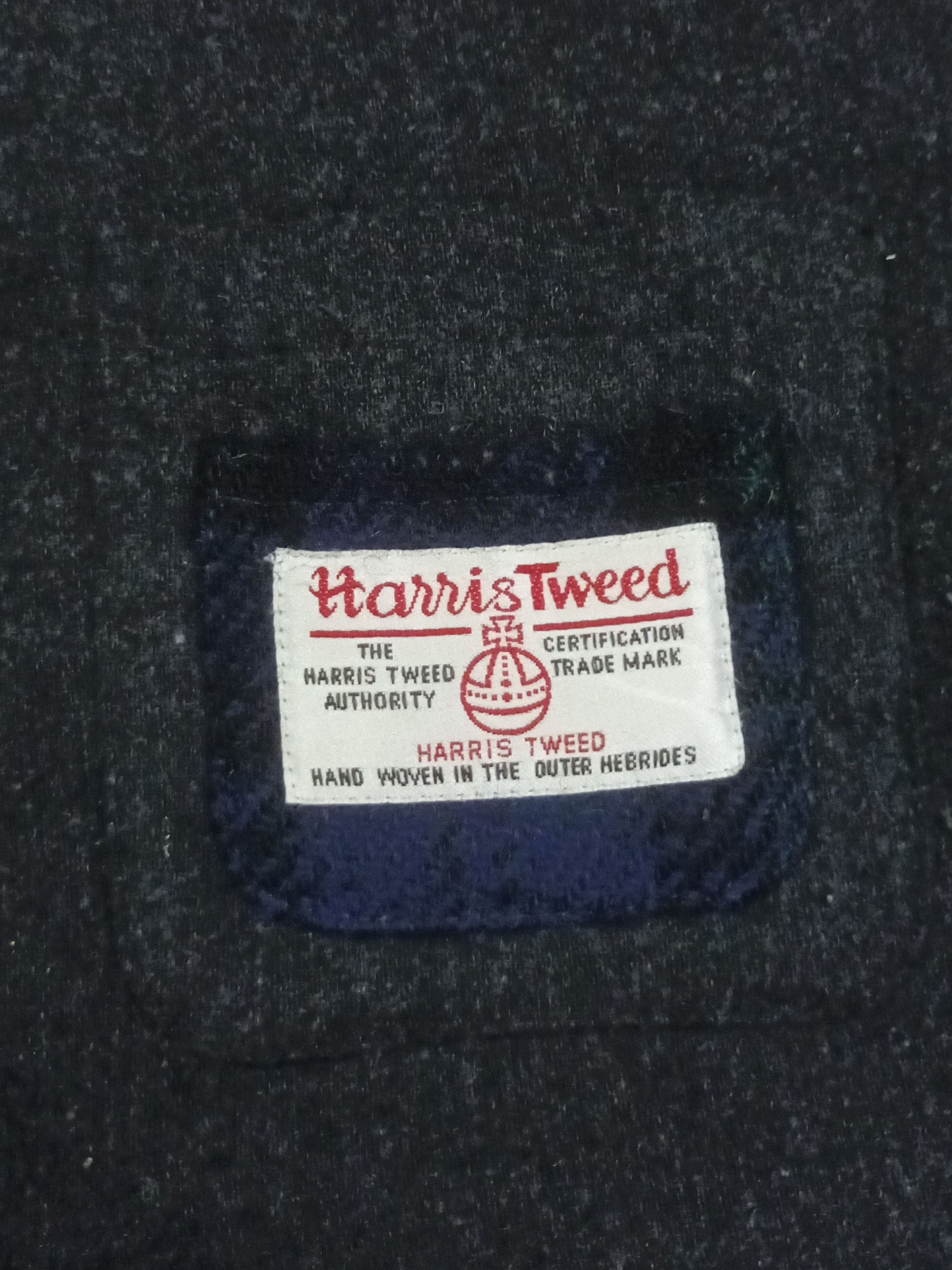 Harris Tweed Sale 🔥 HARRIS TWEED BUTTON UP VARSITY JACKET 🔥 Size US S / EU 44-46 / 1 - 3 Thumbnail