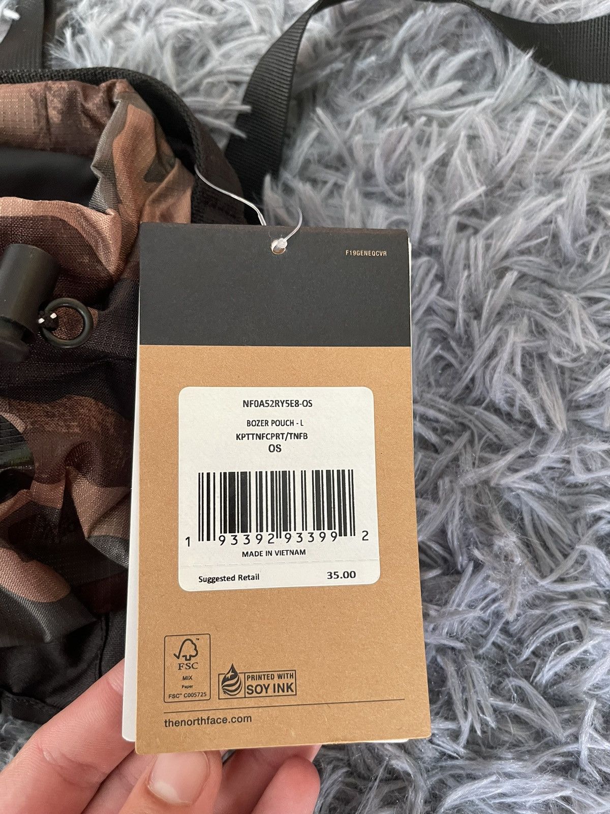 The North Face The North Face TNF camo mini messenger gorpcore style bag Size ONE SIZE - 6 Thumbnail
