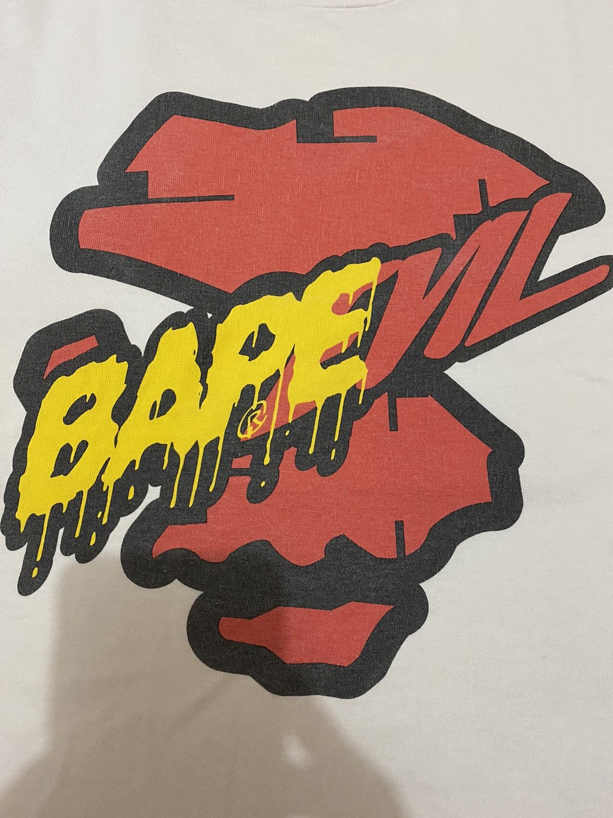Bape Vintage Bape Evil Tee Size US S / EU 44-46 / 1 - 2 Thumbnail