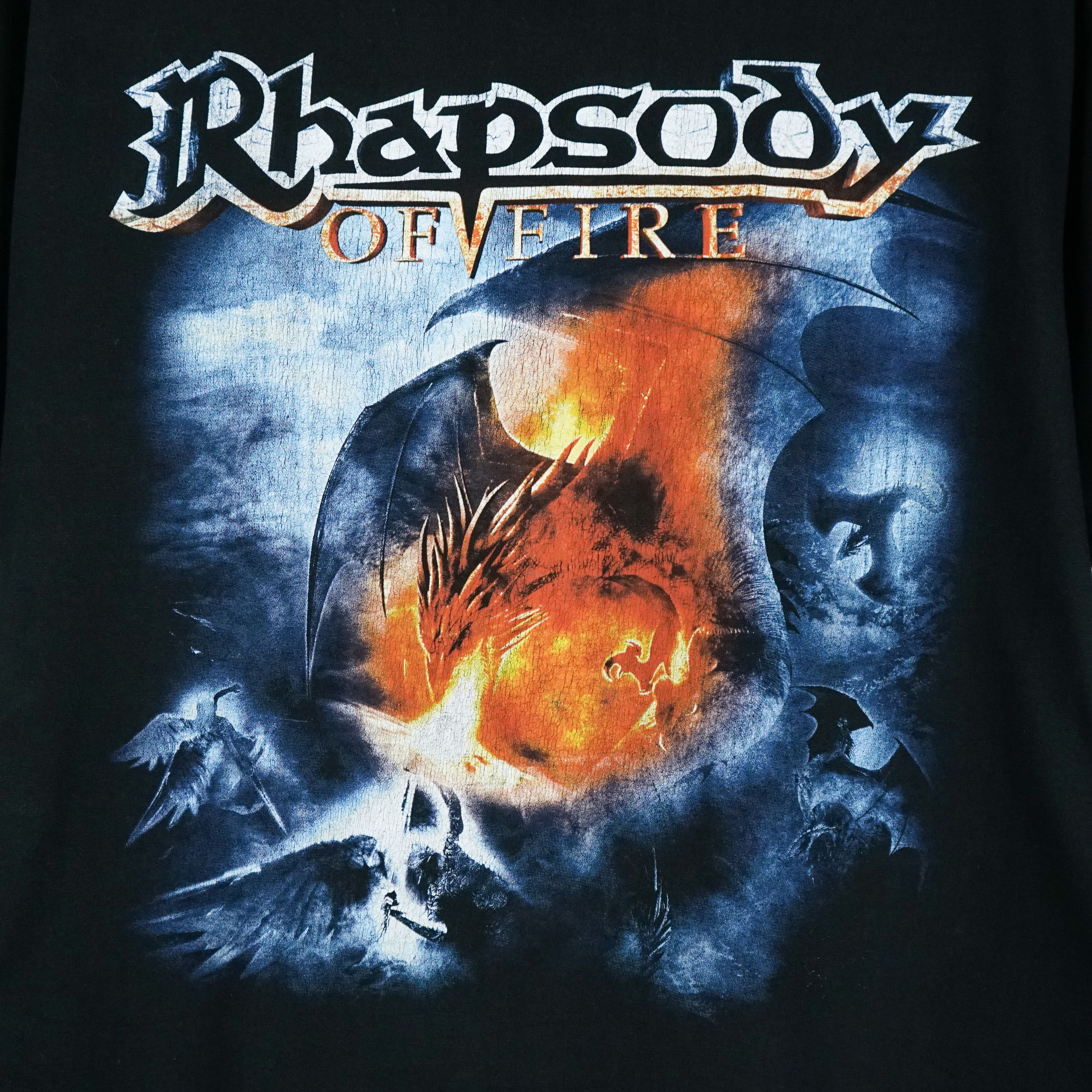 Band Tees × Vintage 2010 Rhapsody of Fire t-shirt | Grailed