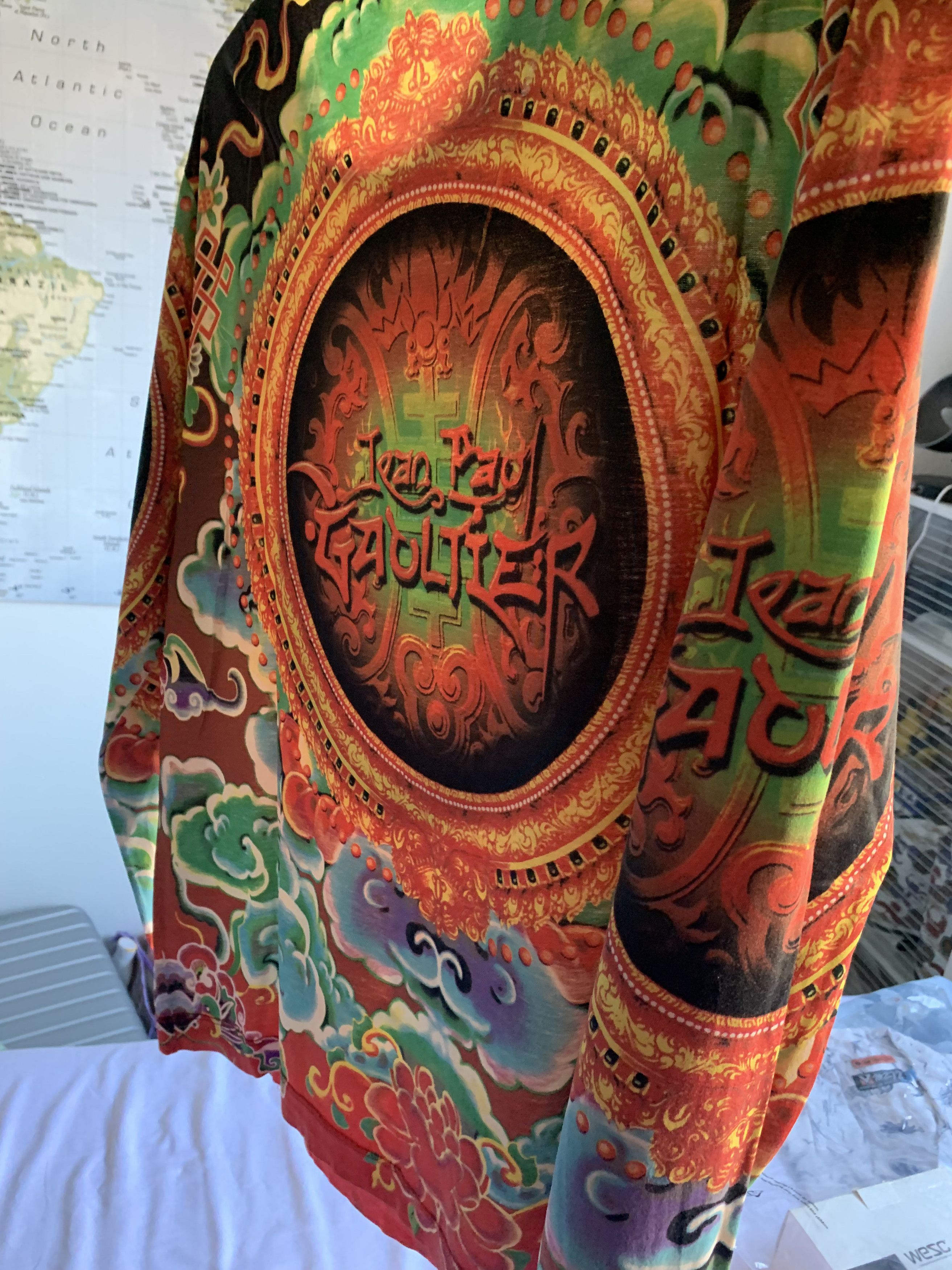 Jean Paul Gaultier Shiva Tattoo Maille Long Sleeve Size US M / EU 48-50 / 2 - 8 Thumbnail