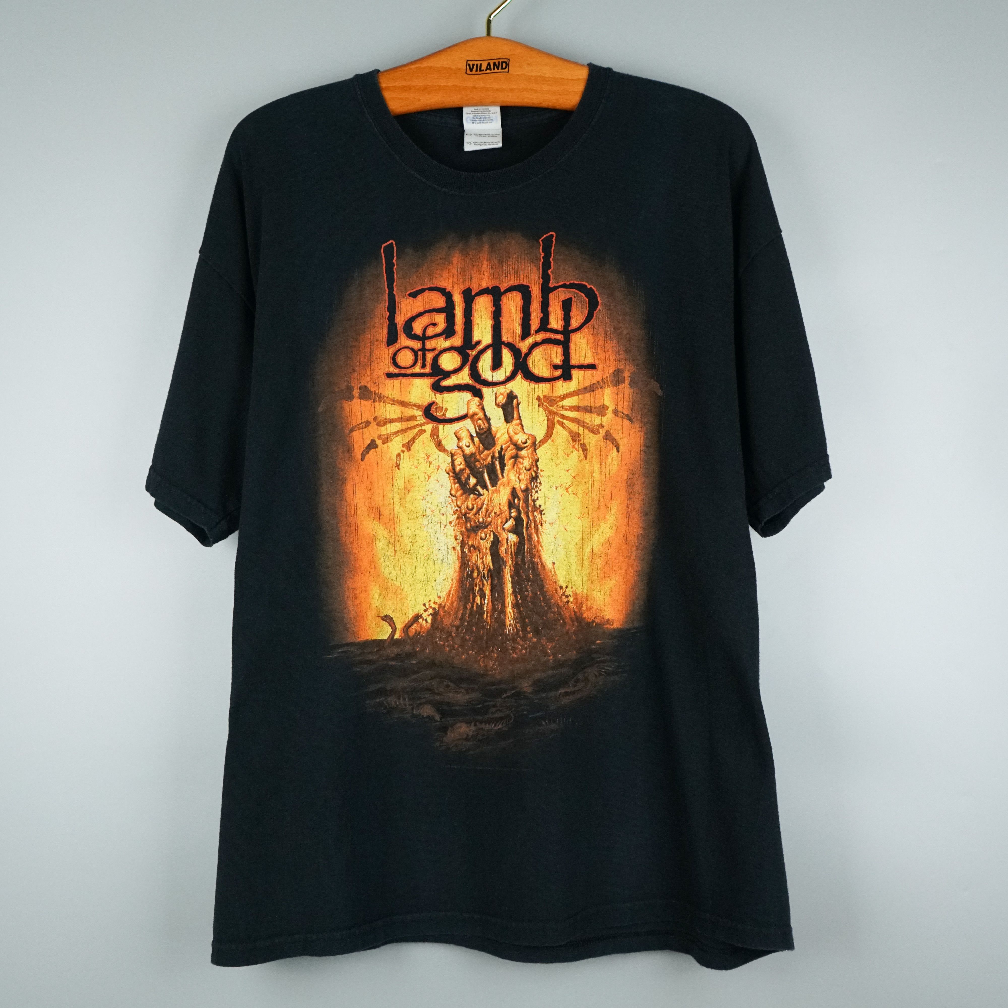 Band Tees × Vintage 2009 Lamp Of God t-shirt Size US XL / EU 56 / 4 - 1 Thumbnail