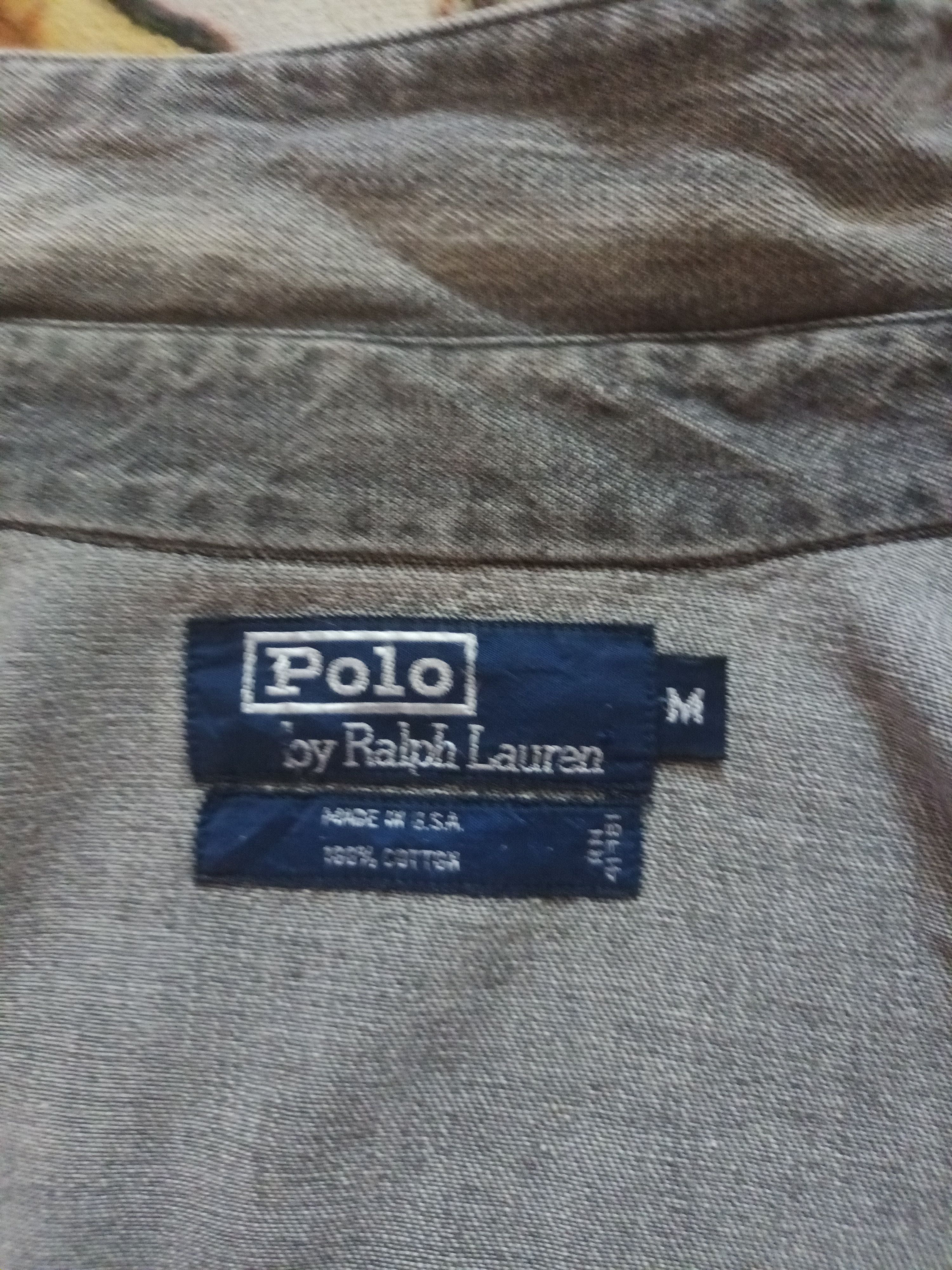 Polo Ralph Lauren 🔥 Polo Ralpah Lauren USA Sun Faded Flannel 🔥 Size US M / EU 48-50 / 2 - 3 Thumbnail
