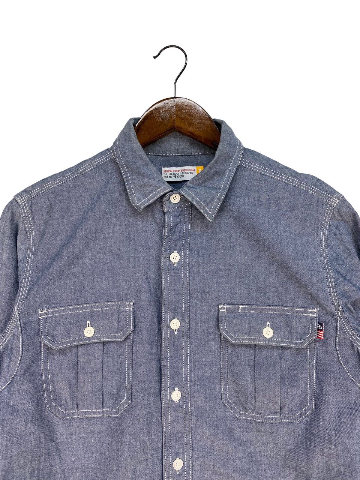 Stussy Stussy Shirt Button Ups Size US S / EU 44-46 / 1 - 2 Thumbnail