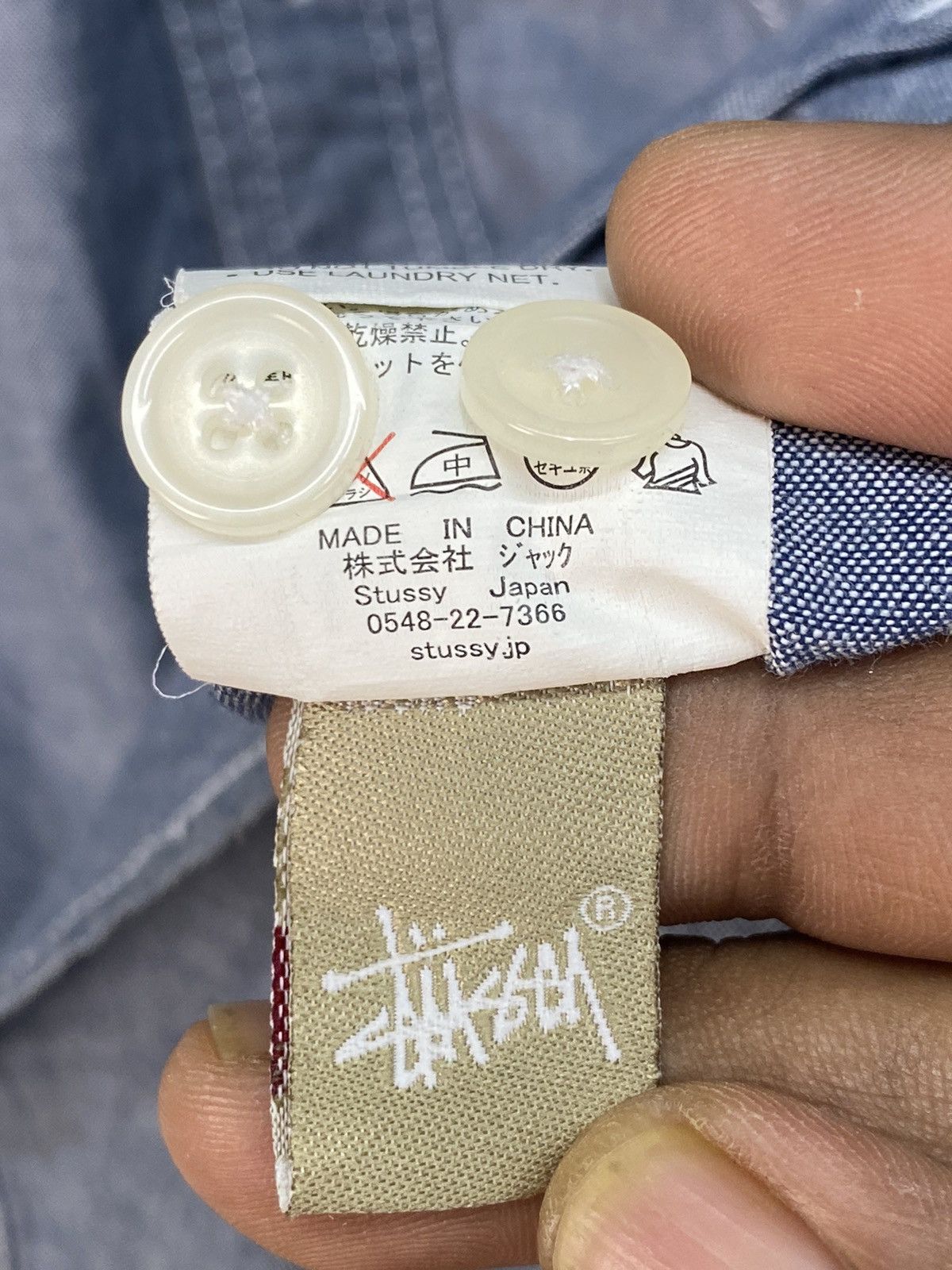Stussy Stussy Shirt Button Ups Size US S / EU 44-46 / 1 - 7 Thumbnail