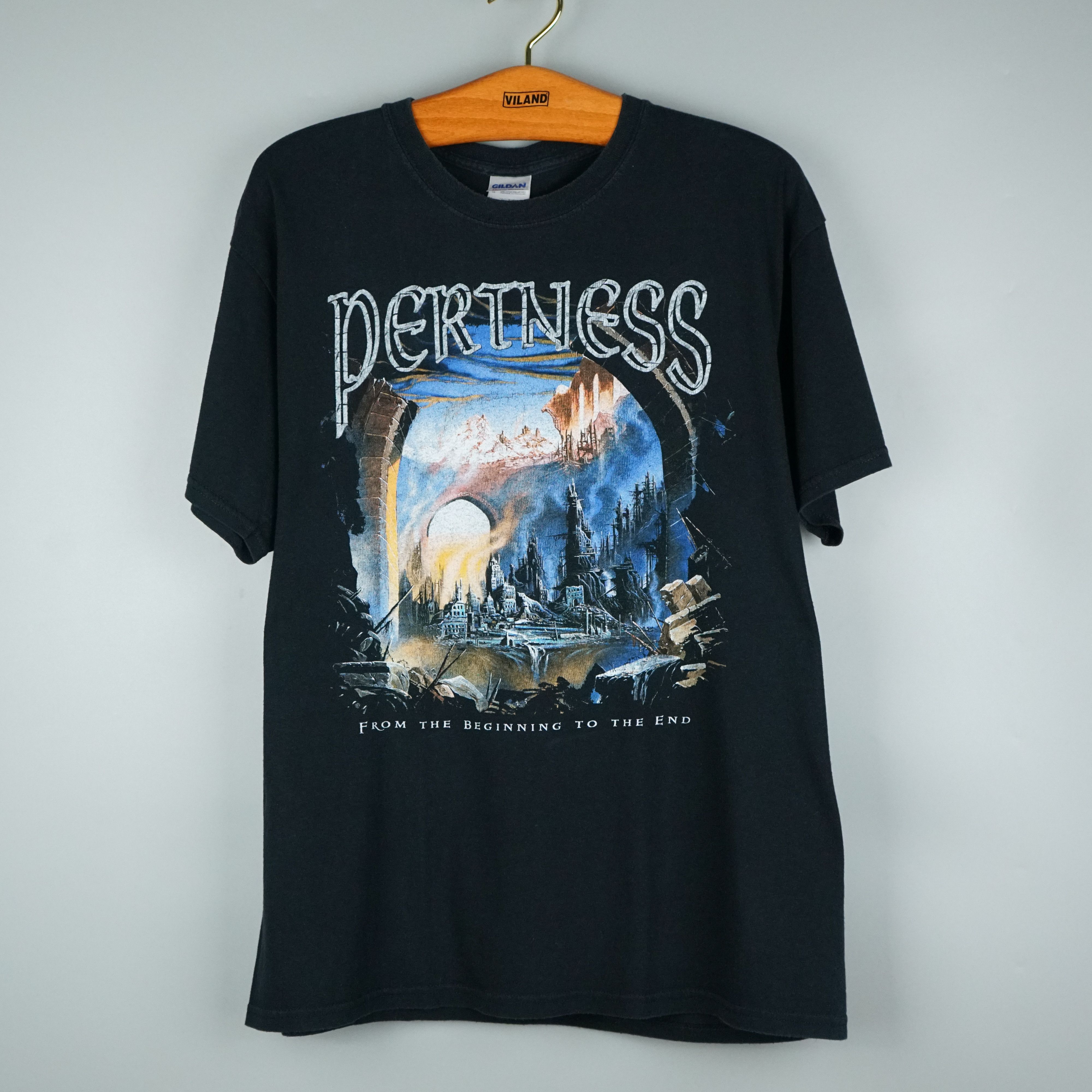 Band Tees × Vintage 2010 Pertness t shirt Melodic Death Metal | Grailed