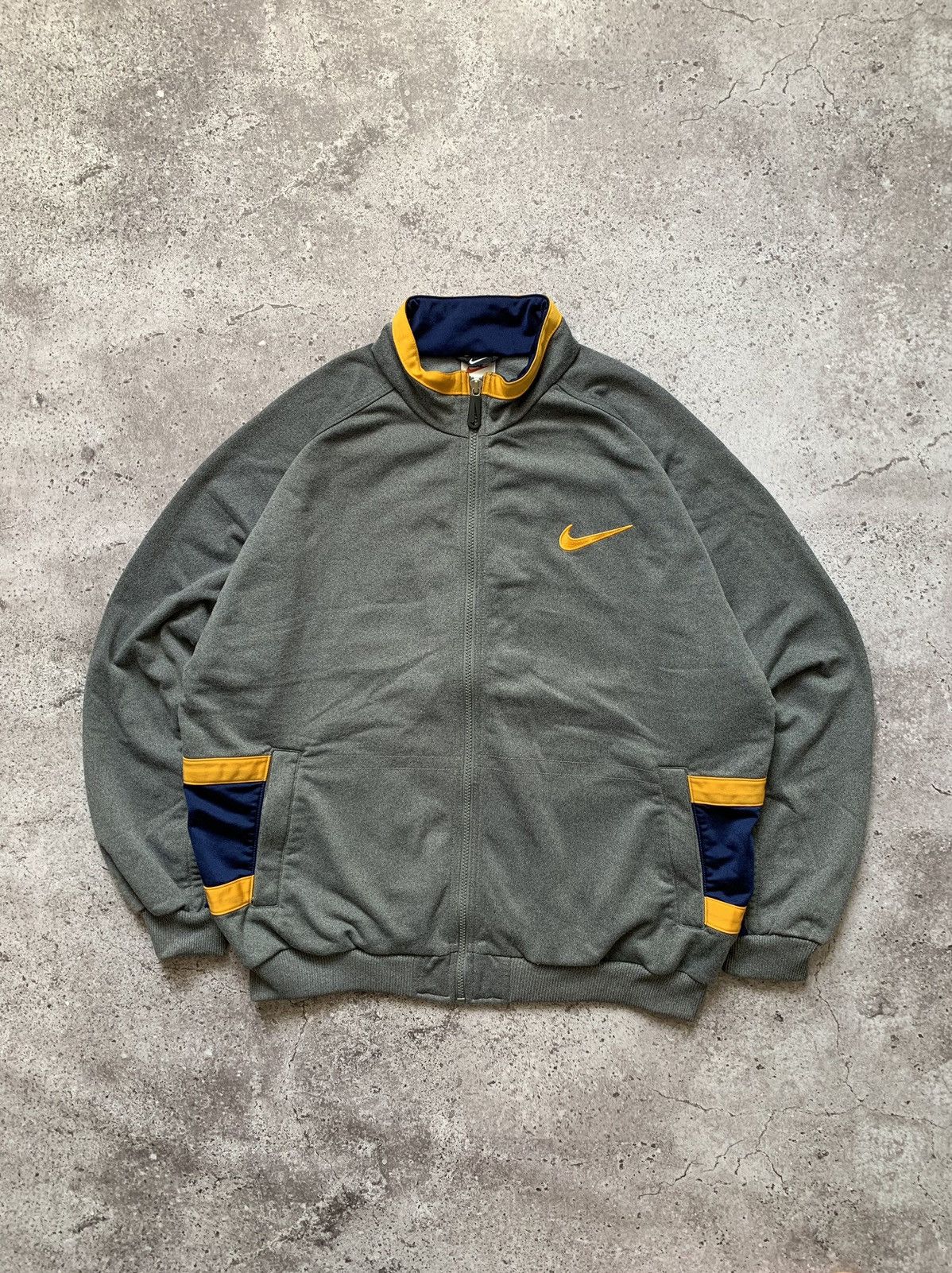 Vintage 90s Nike Big Logo Swoosh Track Jacket Olympic