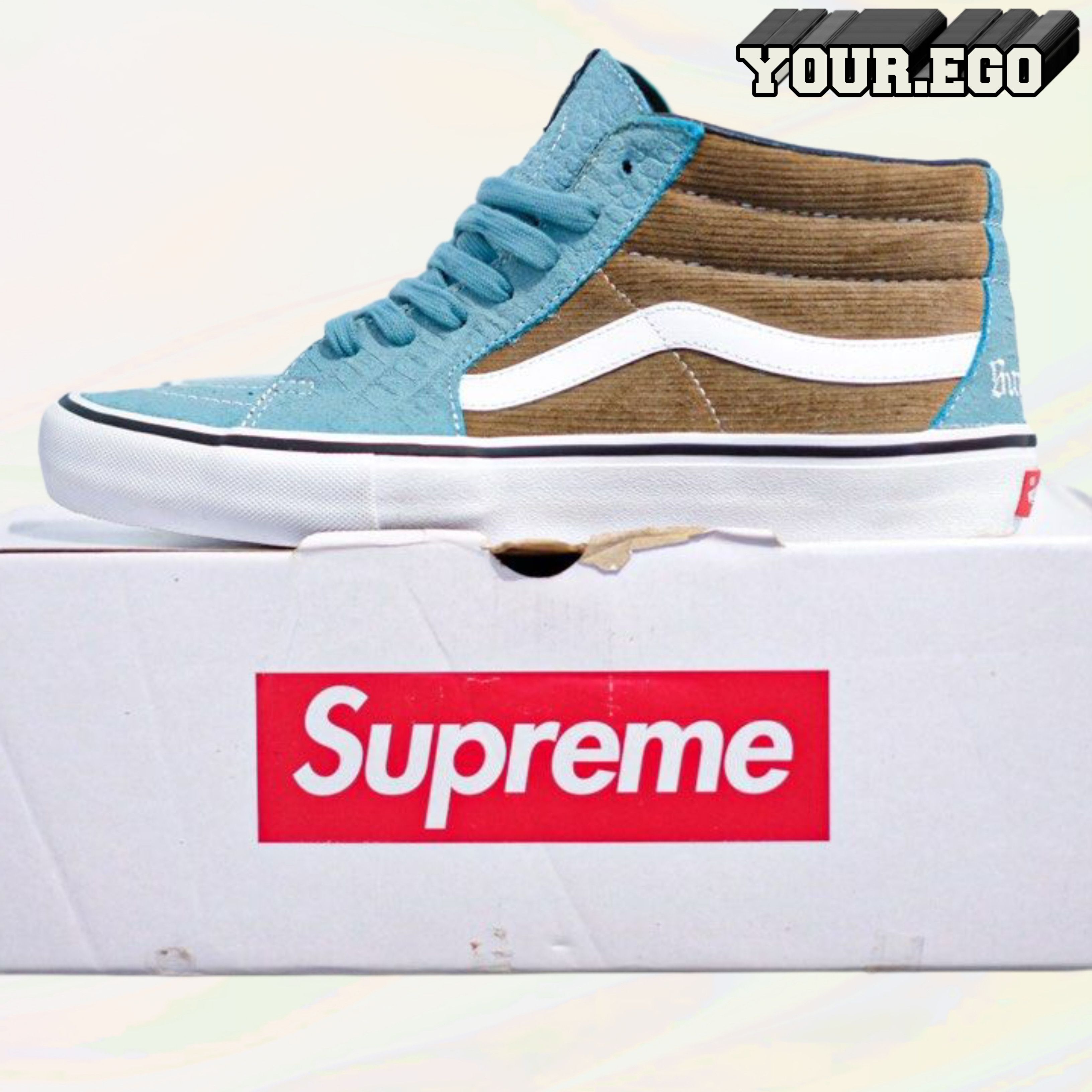 Supreme Vans Sk8 Mid Pro X Supreme 