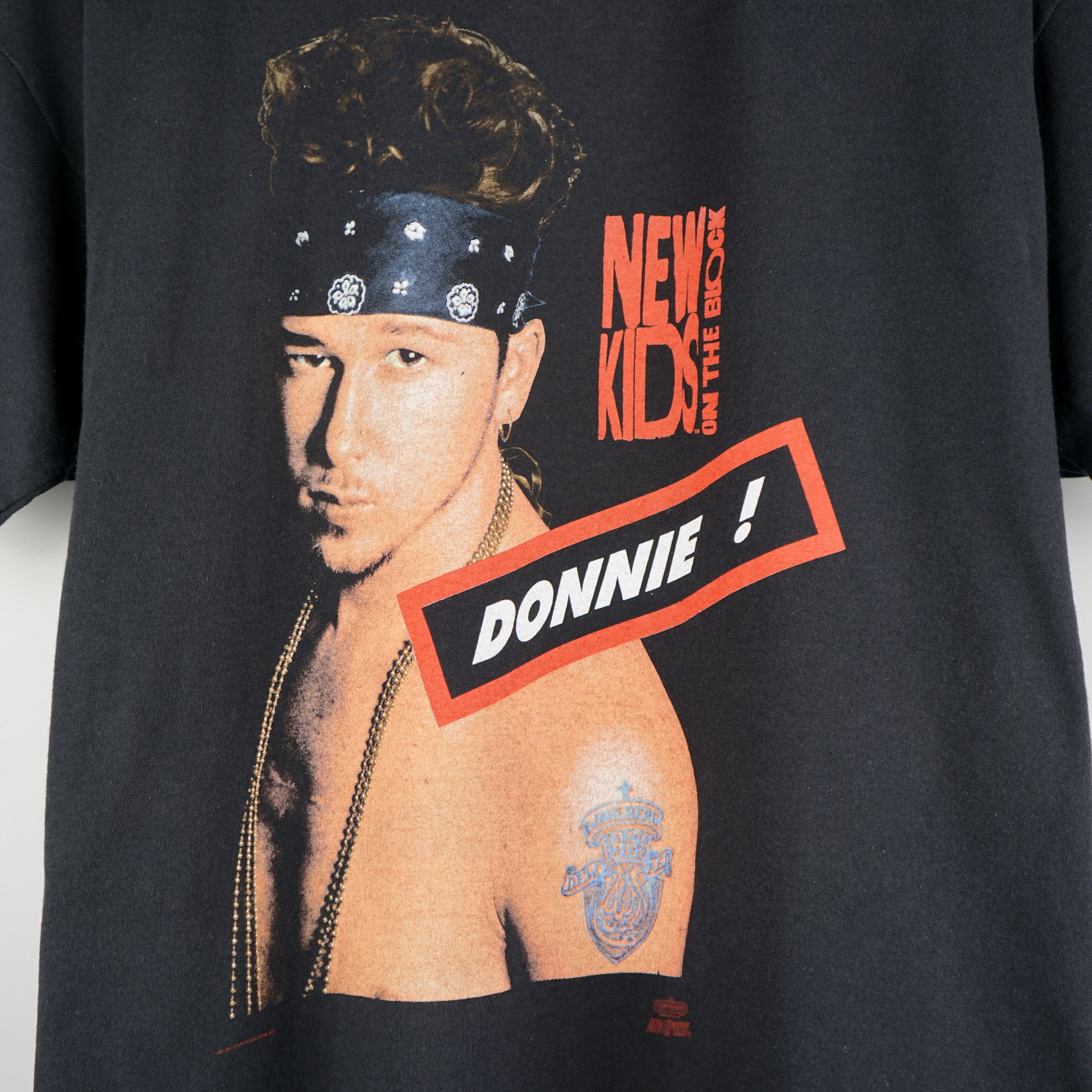 Band Tees × Rap Tees × Vintage 1991 New Kids On The Block t-shirt Donnie Size US XL / EU 56 / 4 - 2 Thumbnail