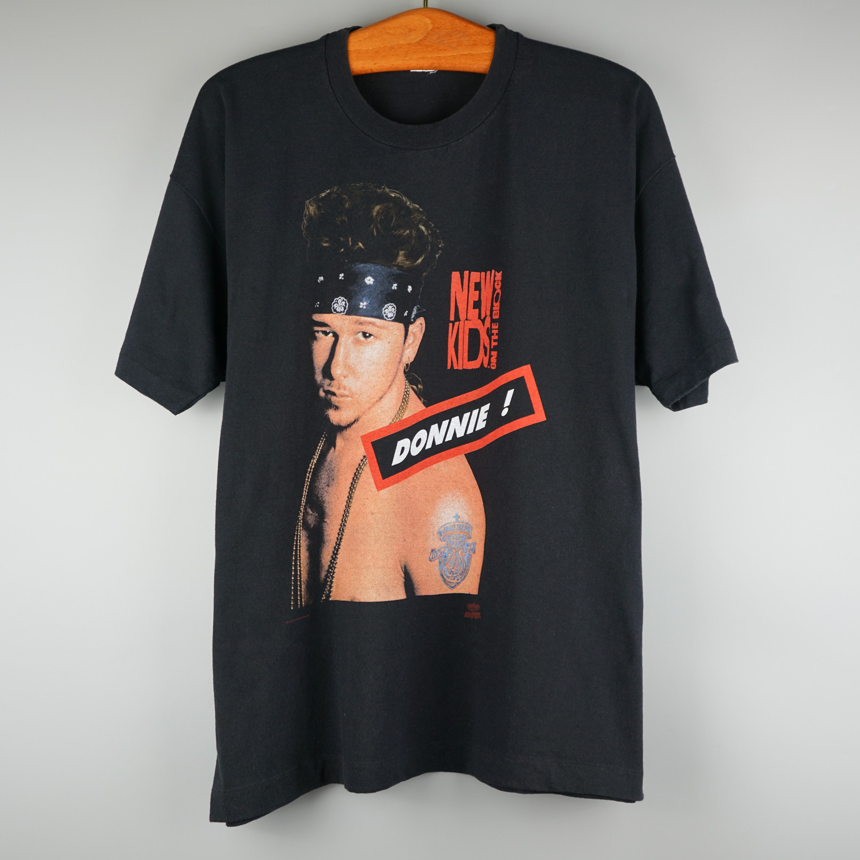 Band Tees × Rap Tees × Vintage 1991 New Kids On The Block t-shirt Donnie Size US XL / EU 56 / 4 - 1 Thumbnail