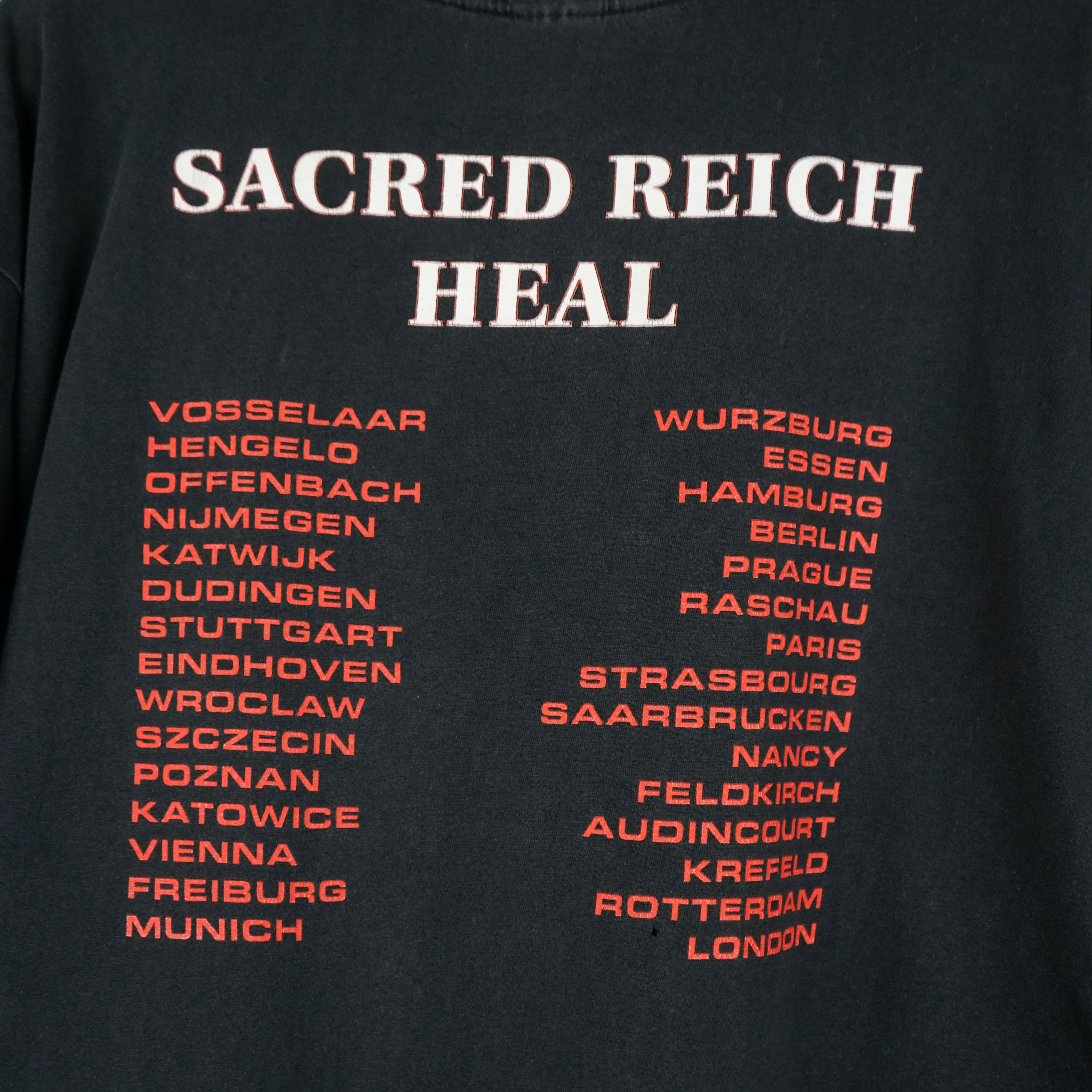 Band Tees × Vintage 1996 Sacred Reich t shirt Size US XL / EU 56 / 4 - 11 Thumbnail