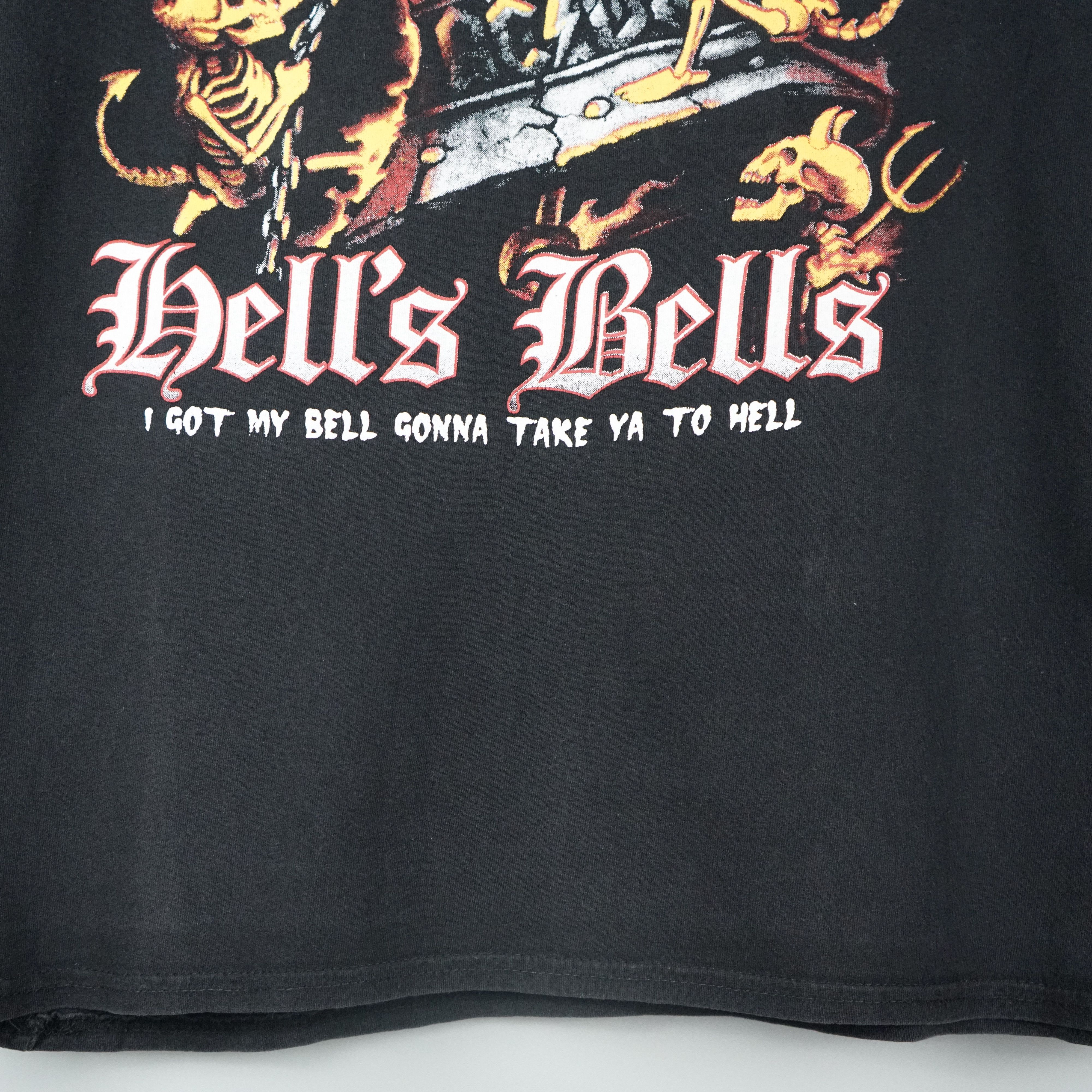 Band Tees × Vintage early 2000s ACDC Hells Bells t-shirt Size US L / EU 52-54 / 3 - 3 Thumbnail