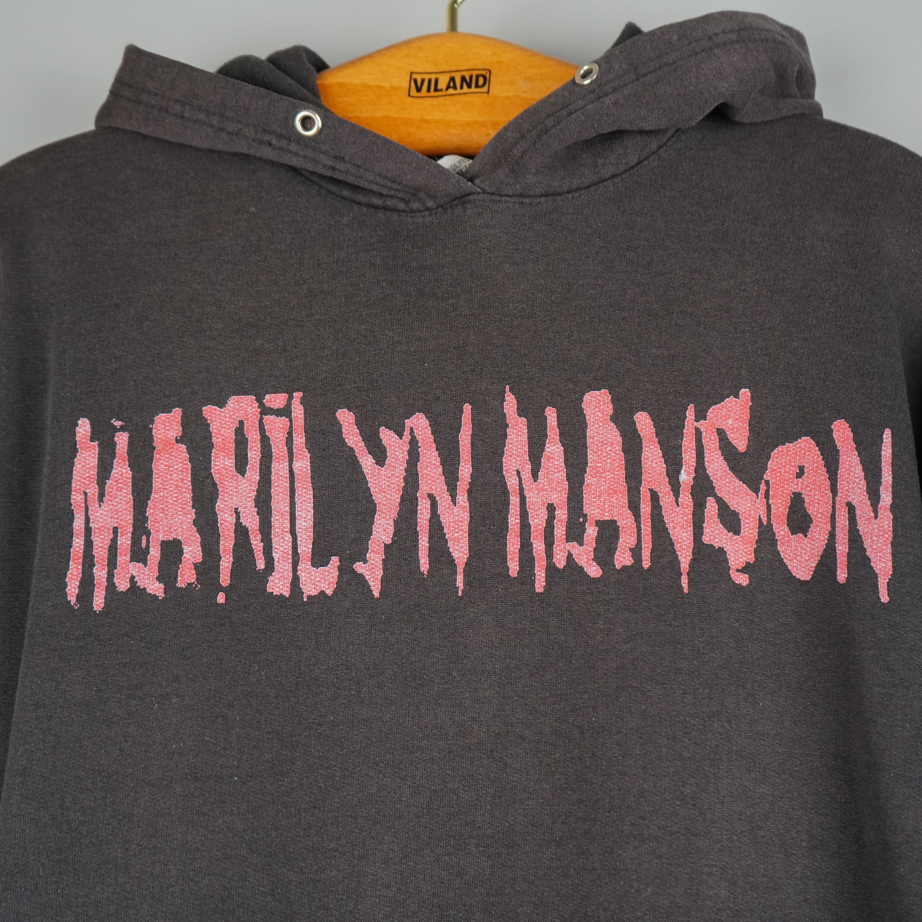 Band Tees × Vintage 1996 Marilyn Manson Hoodie Antichrist Superstar Size US L / EU 52-54 / 3 - 6 Thumbnail