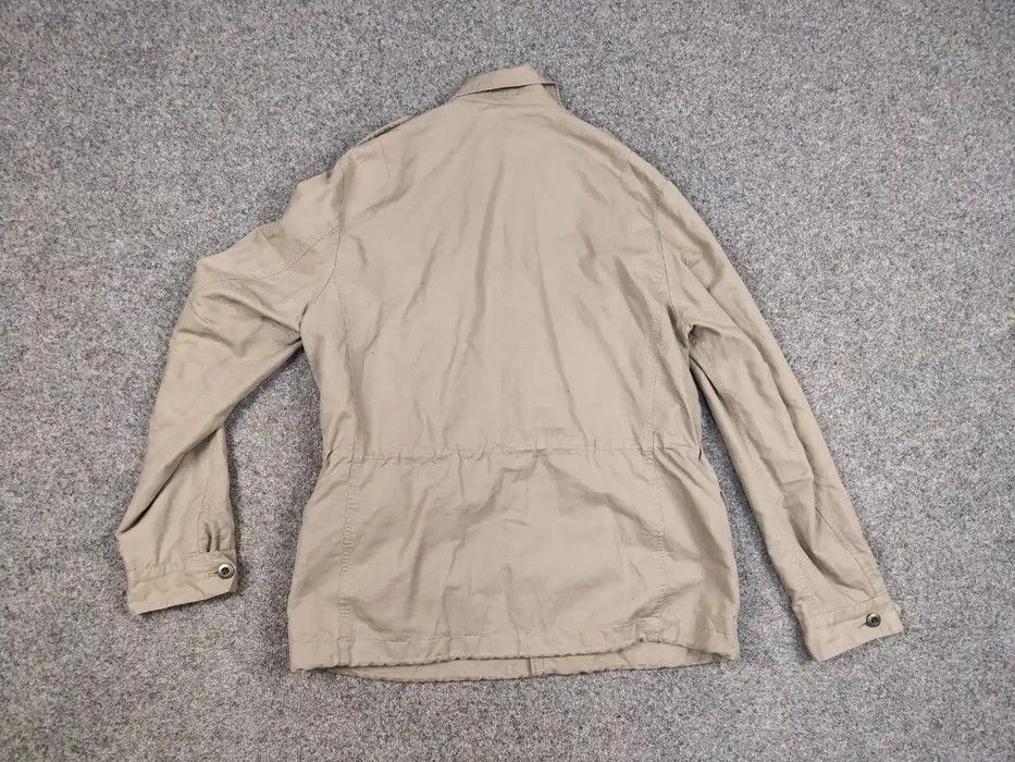 Allsaints Field Beige Multi Pocket Vulcan Jacket