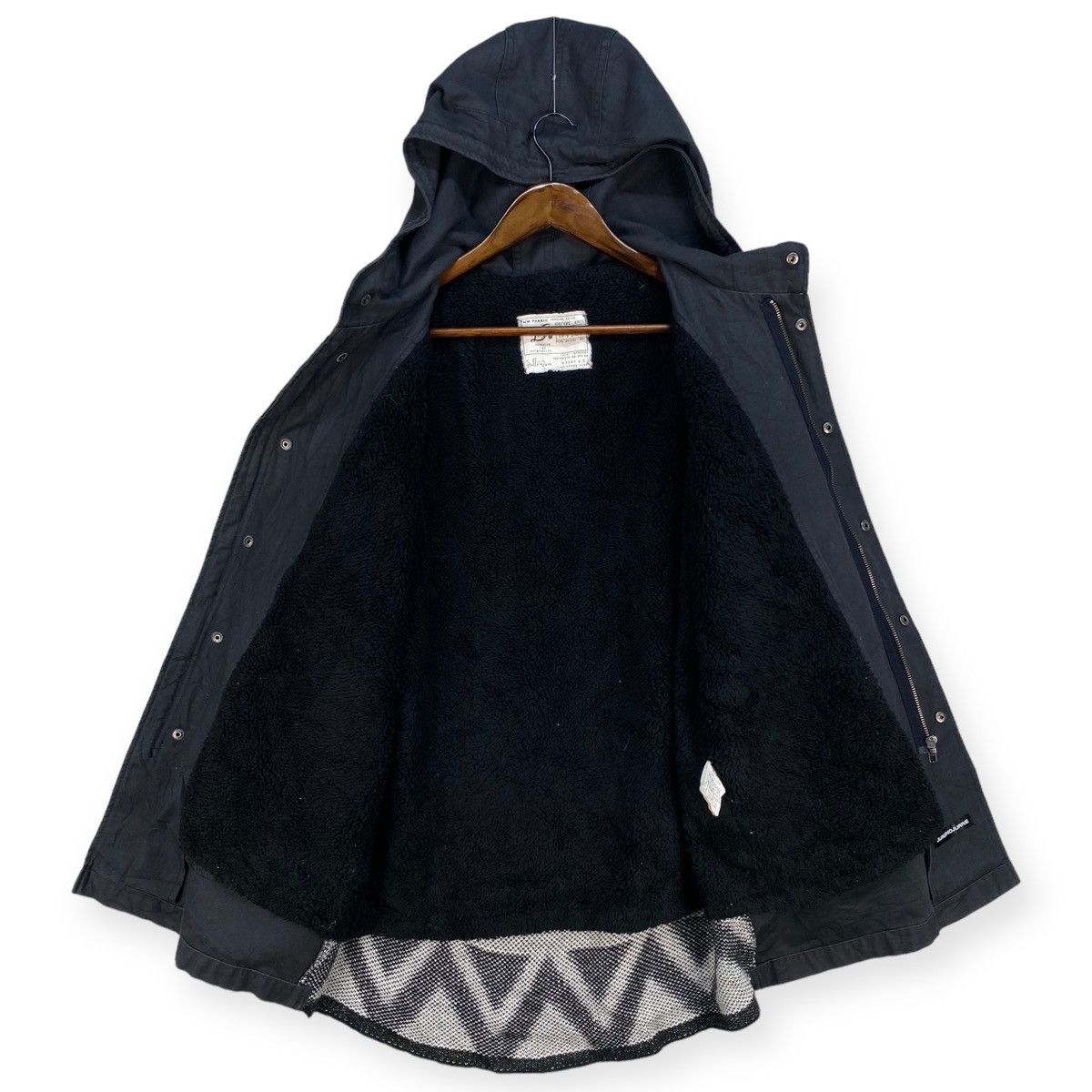 Japanese Brand Tags Hollo Wave Native Hoodie Parkas Size US S / EU 44-46 / 1 - 5 Thumbnail