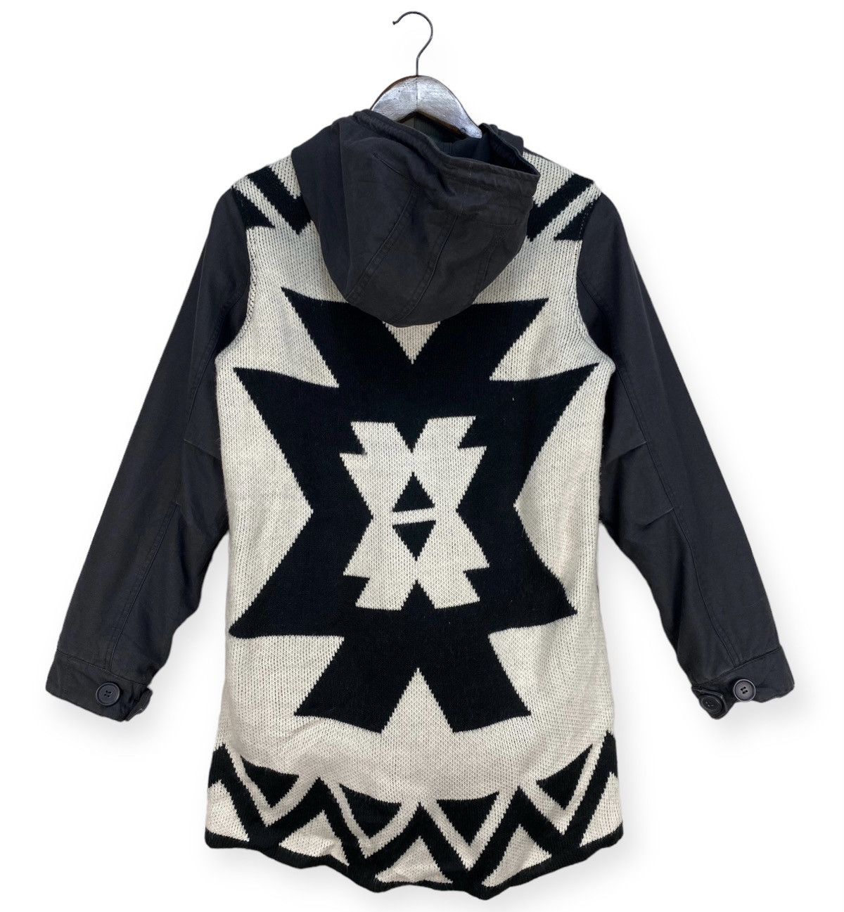 Japanese Brand Tags Hollo Wave Native Hoodie Parkas Size US S / EU 44-46 / 1 - 2 Thumbnail