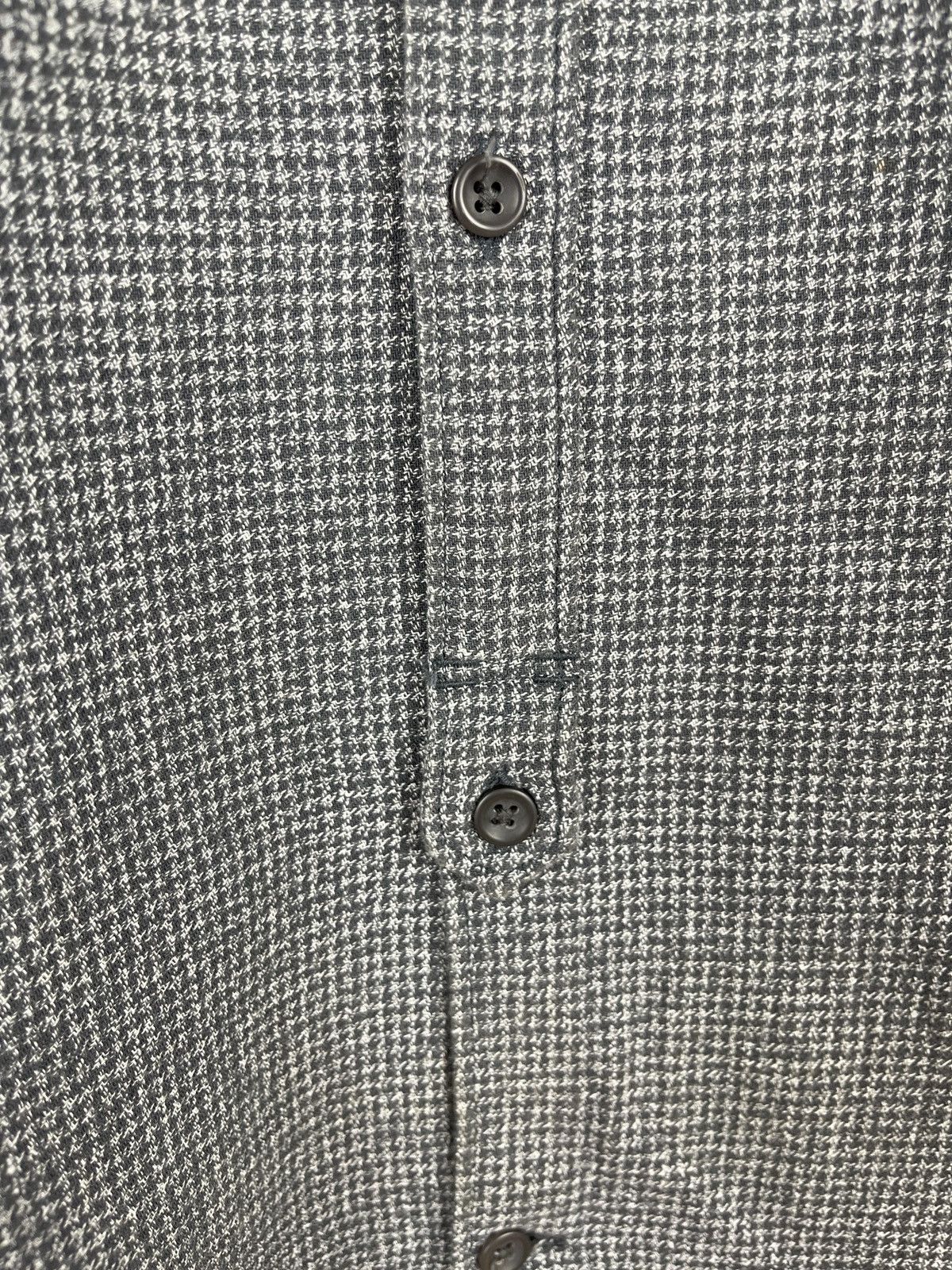 Allsaints Allsaints Blackshear long sleeve shirt houndstooth pattern Size US XL / EU 56 / 4 - 9 Thumbnail