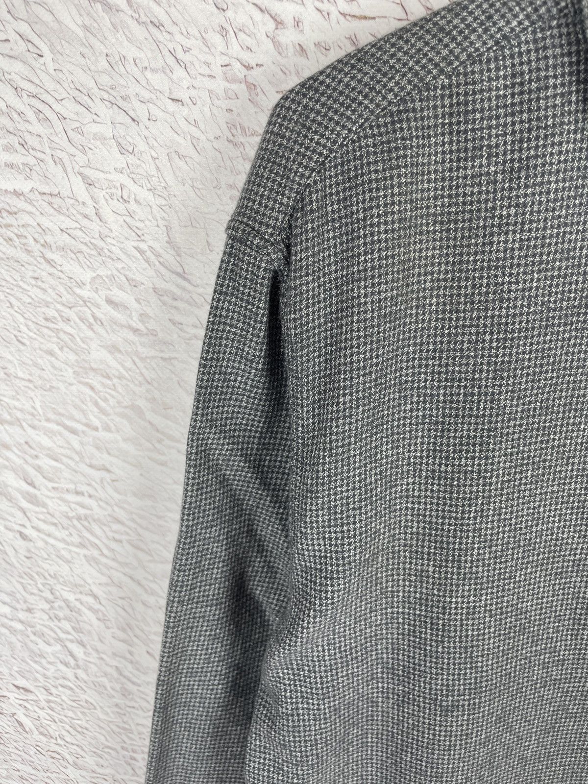 Allsaints Allsaints Blackshear long sleeve shirt houndstooth pattern Size US XL / EU 56 / 4 - 8 Thumbnail
