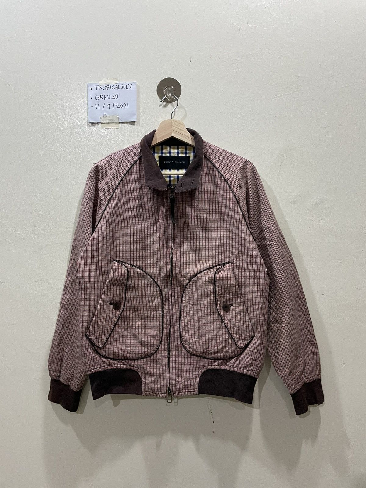 Tsumori Chisato Tsumori Chisato Zipper Checkered Jacket Size US M / EU 48-50 / 2 - 22 Thumbnail