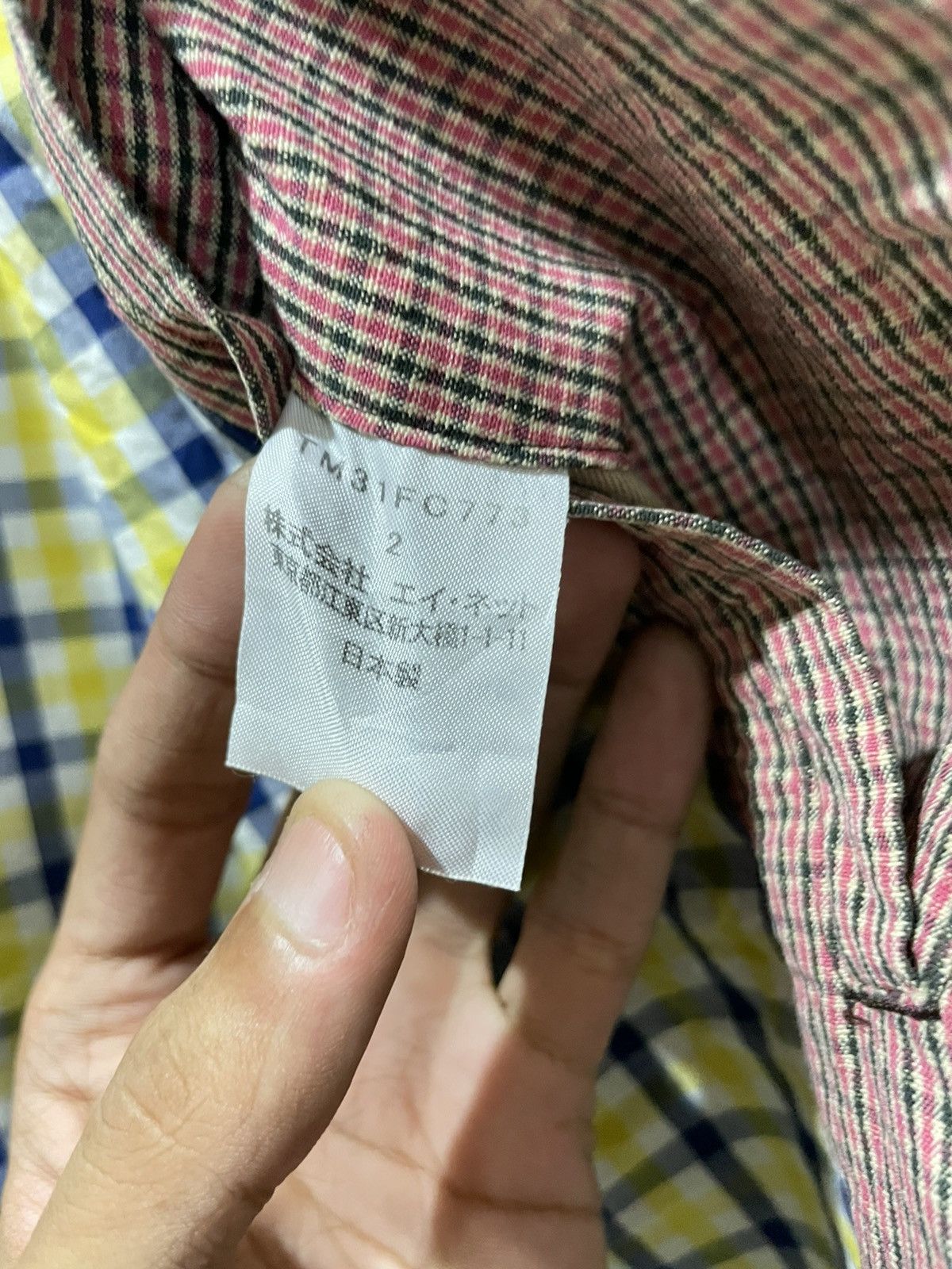 Tsumori Chisato Tsumori Chisato Zipper Checkered Jacket Size US M / EU 48-50 / 2 - 19 Thumbnail