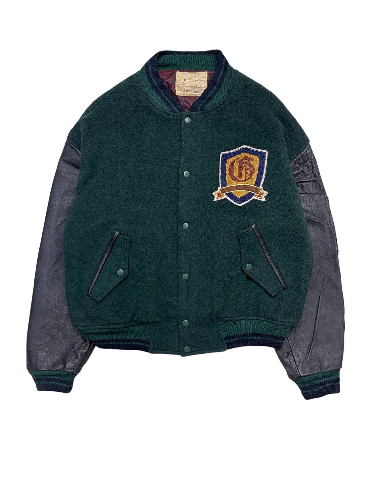 Japanese Brand Vintage Garreglen Varsity Jacket Size US M / EU 48-50 / 2 - 1 Thumbnail