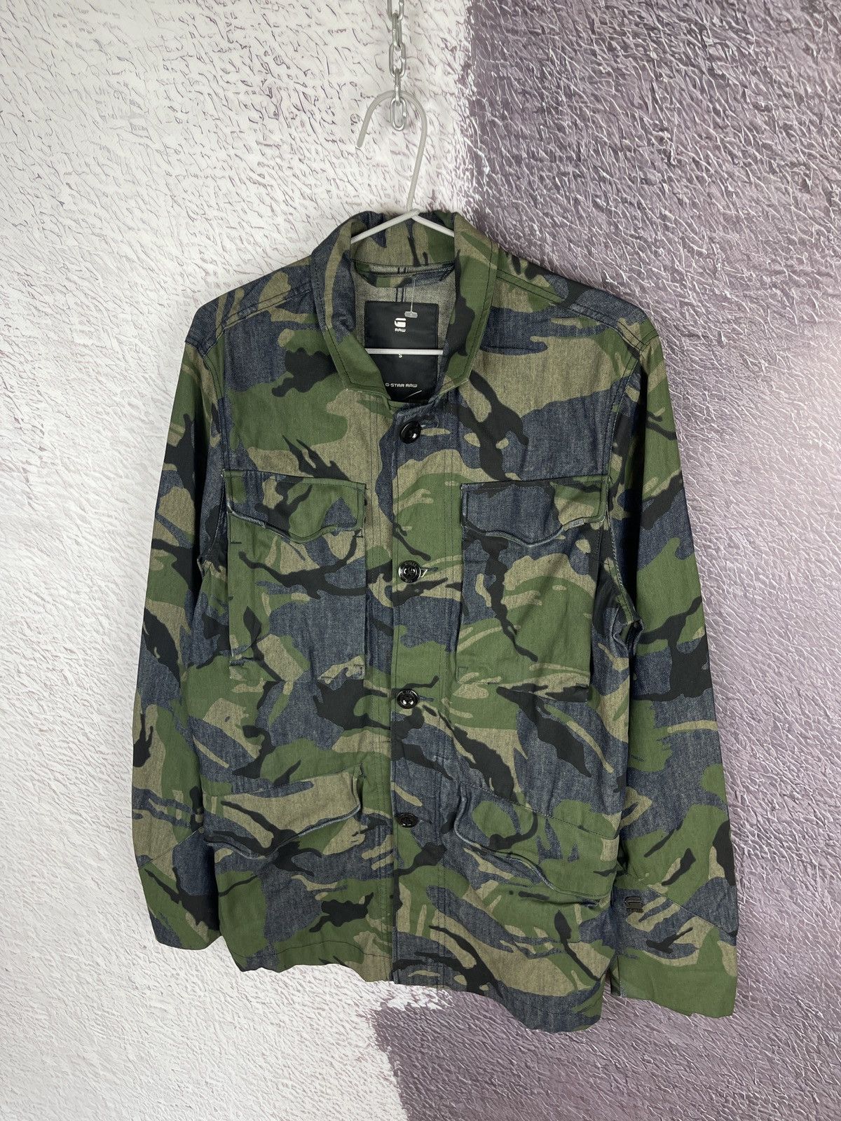 G-Star G-Star Raw Vodan worker overshirt long sleeve jacket Size US S / EU 44-46 / 1 - 2 Thumbnail