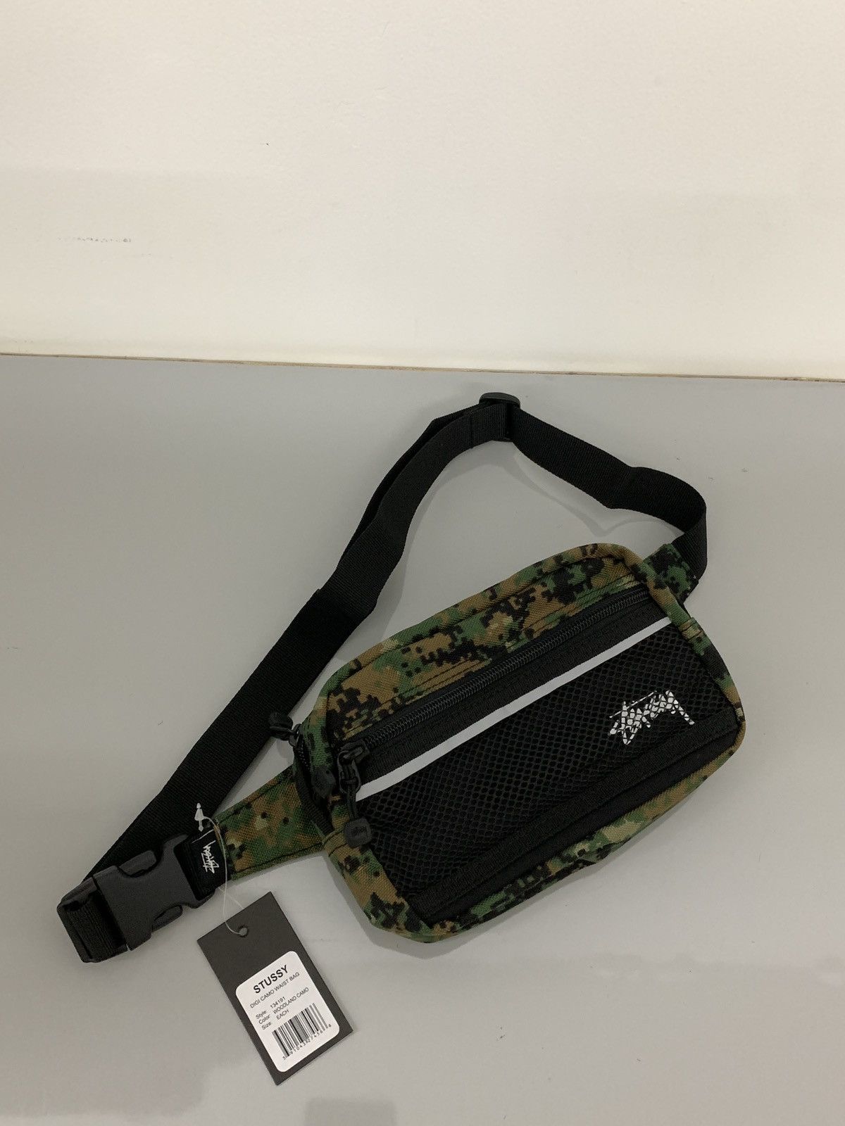image of Stussy Cordura Waistbag in Camo, Men's